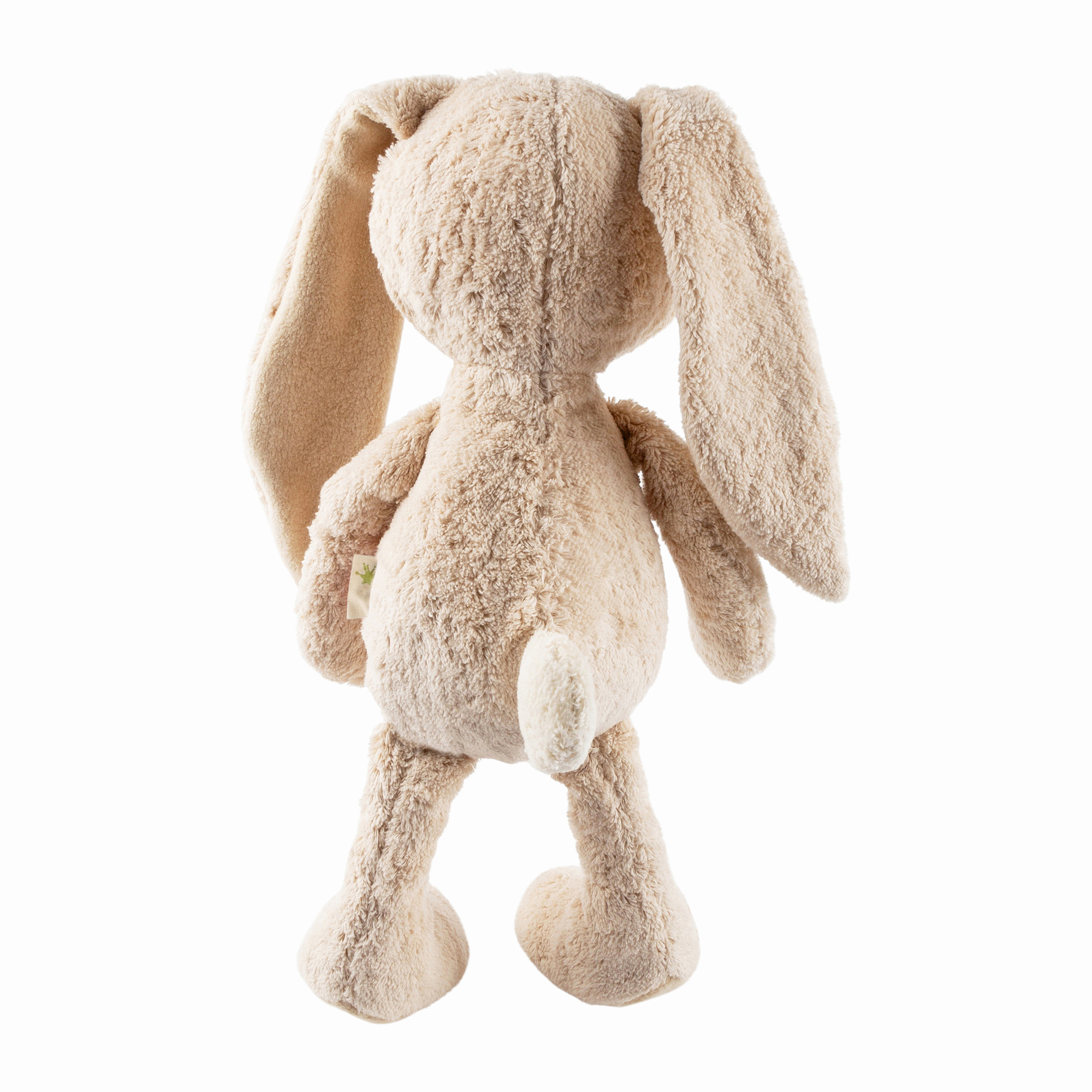 Organic plush rabbit, large, Green