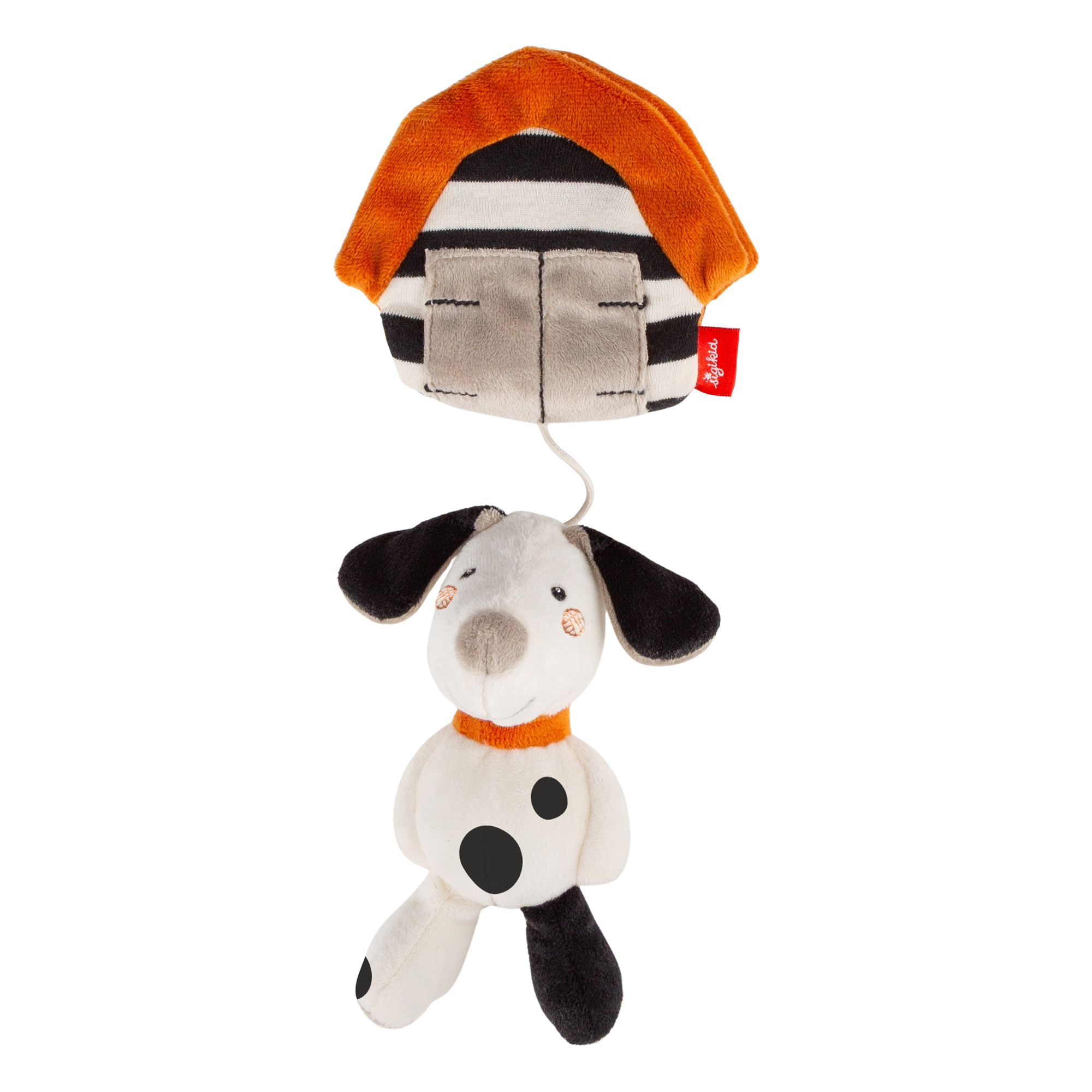 Hanging baby rattle toy Dalmatian dog Dotson