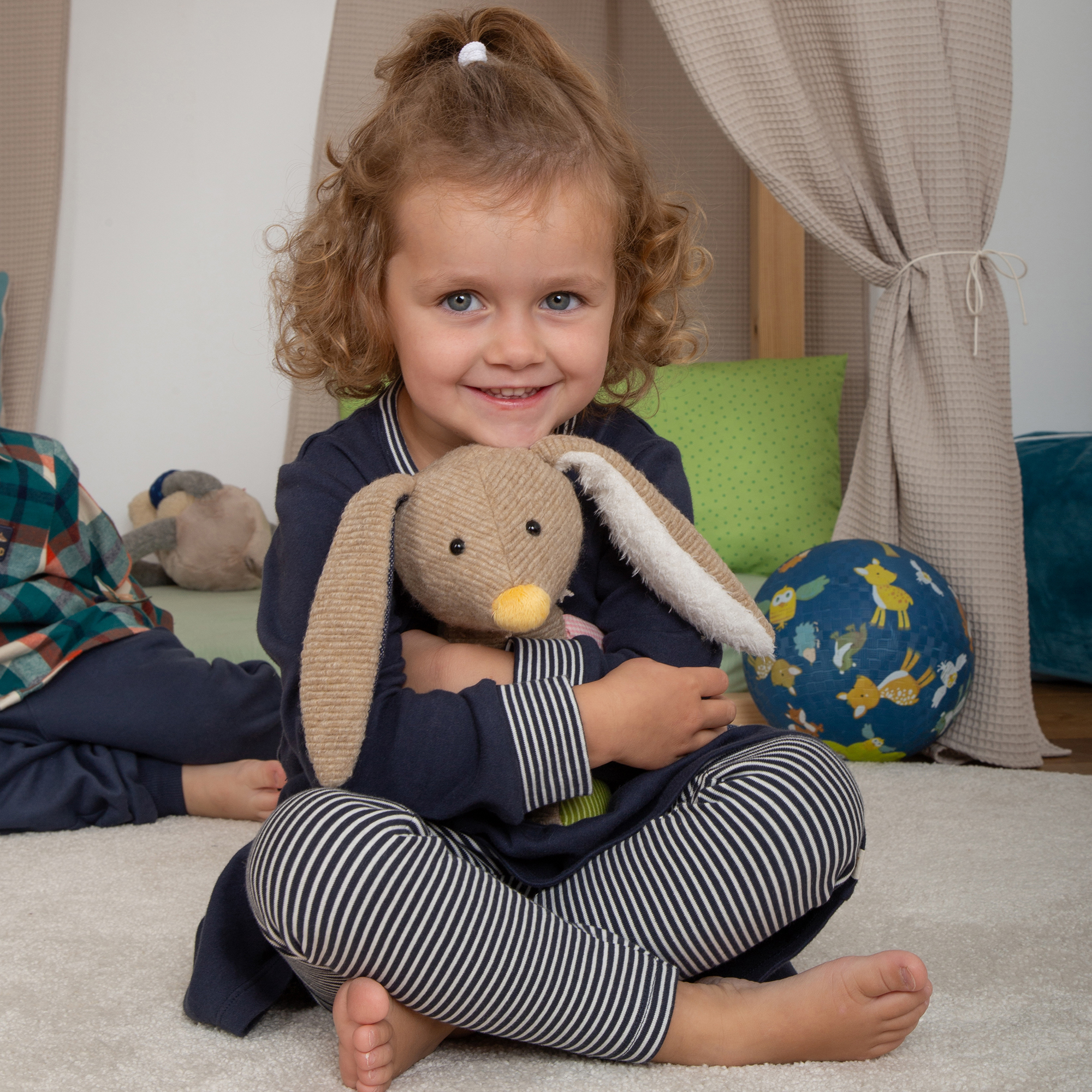 Kuscheltier Hase. Patchwork-Sweetys
