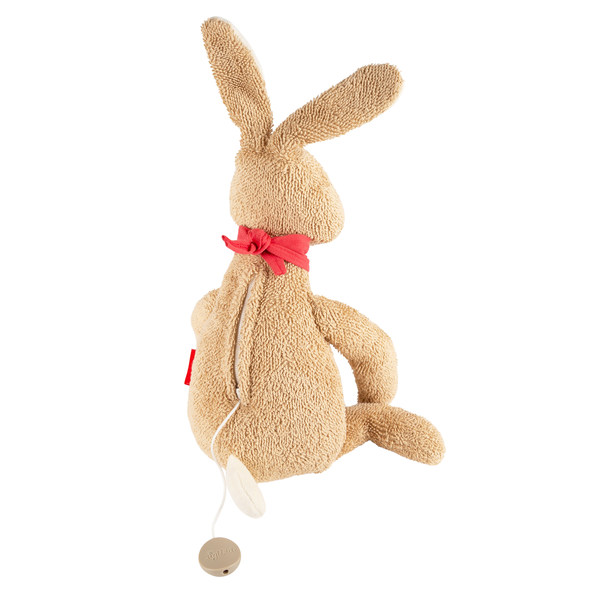 Mom's musical bunny Mamilodie for pregnancy, brown