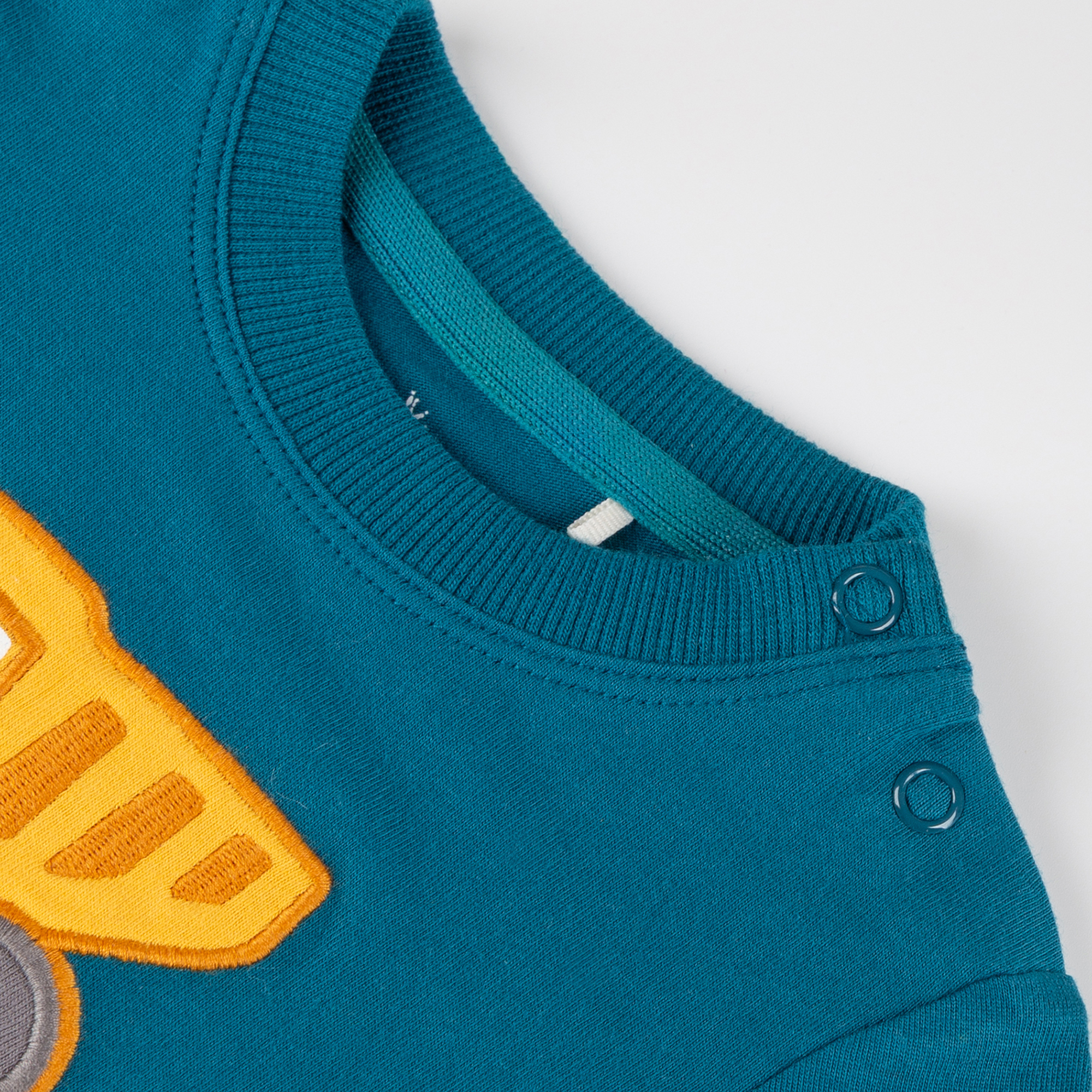 Baby T-Shirt Fahrzeuge, blaugrün