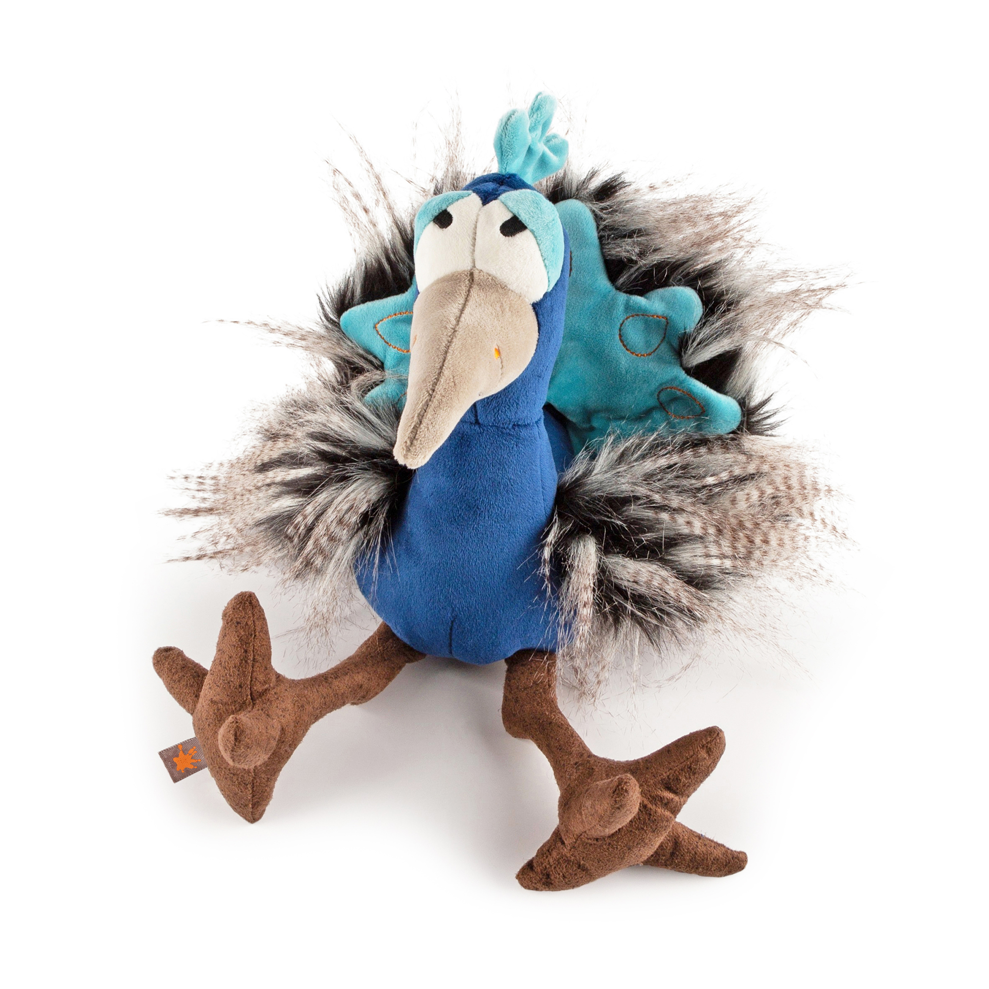 Plush peacock, Kikeriki Plush peacock, Kikeriki