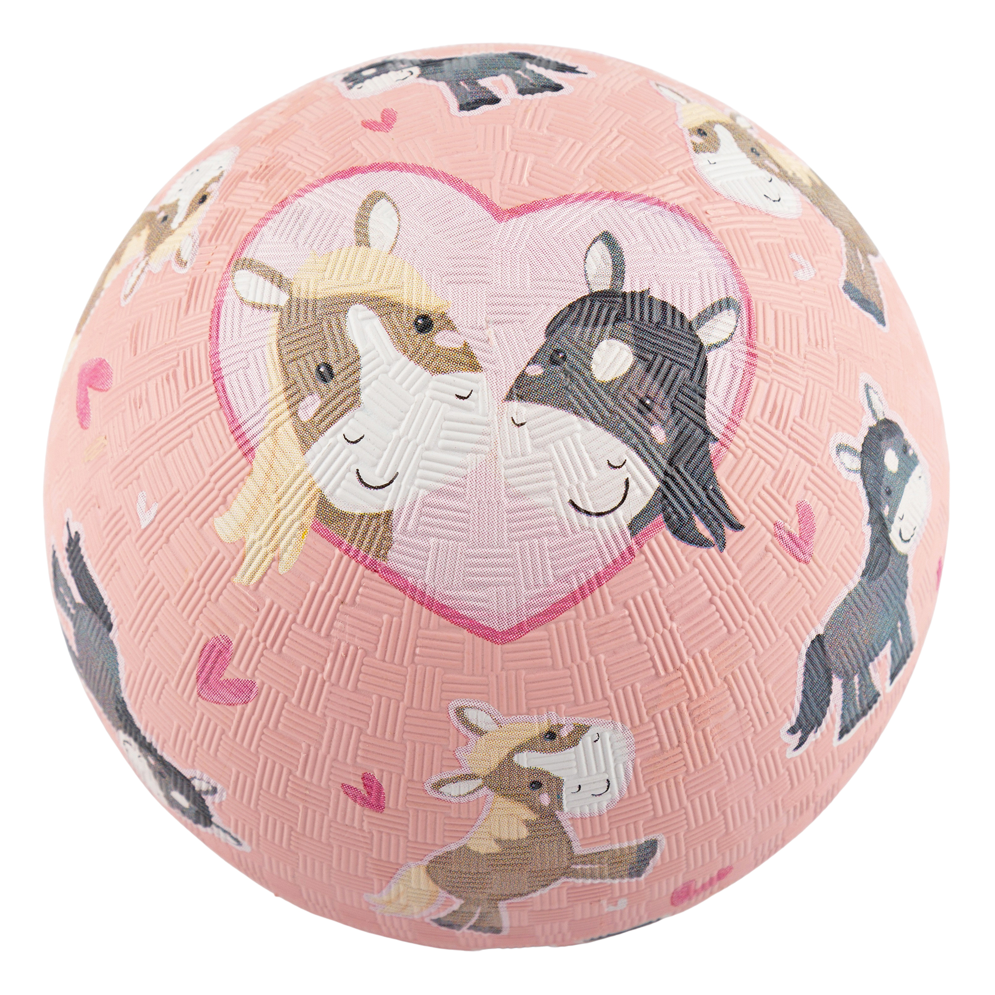 Rubber ball pony love, pink Rubber ball pony love, pink