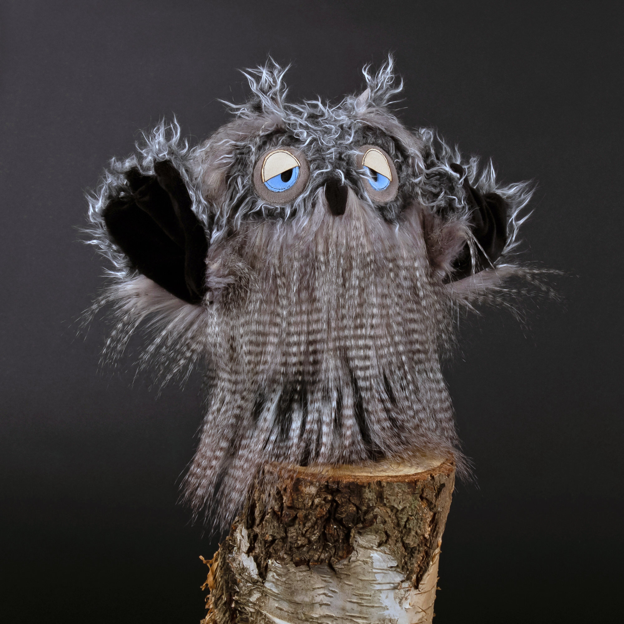 Plush toy Miss Night Owl, KiKeRiKi Plush toy Miss Night Owl, KiKeRiKi