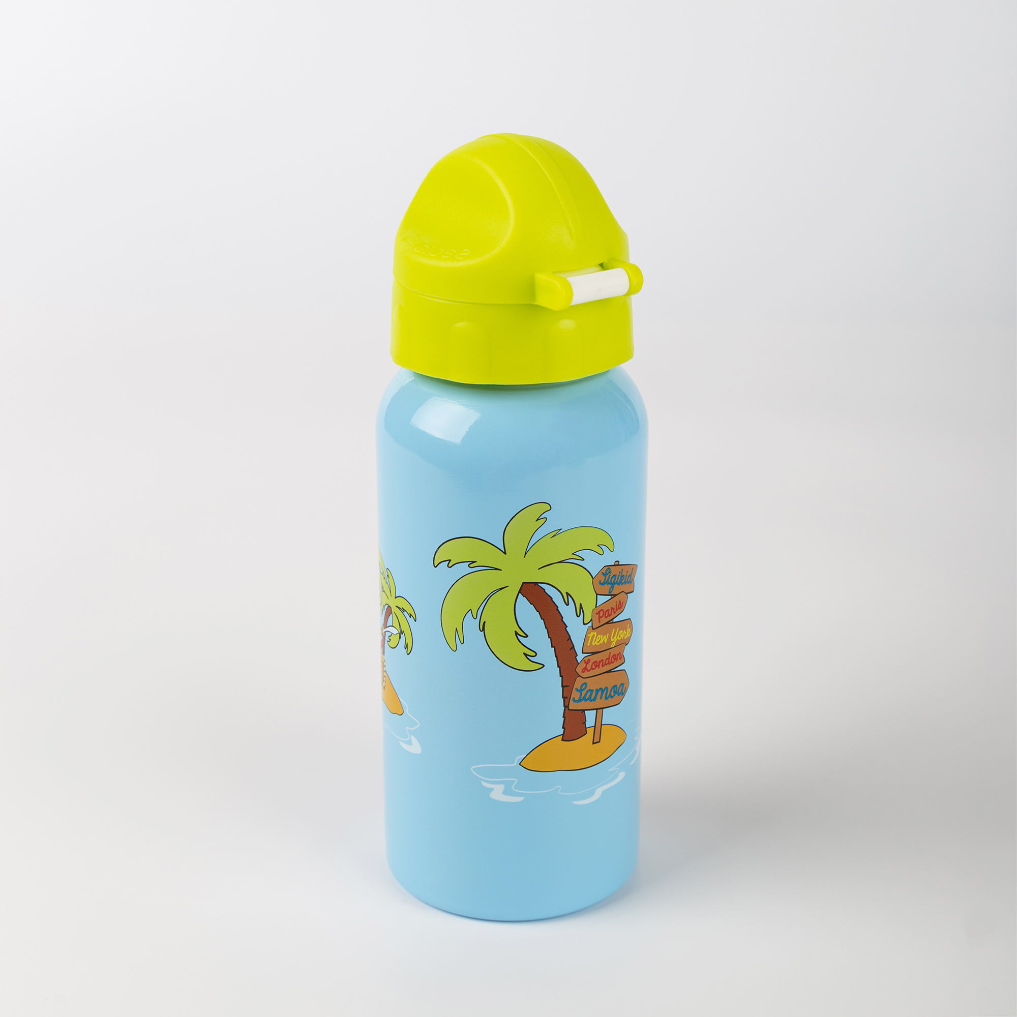 Children's stainless steel bottle 400 ml & lunch box sammy samoa Children's stainless steel bottle 400 ml & lunch box sammy samoa