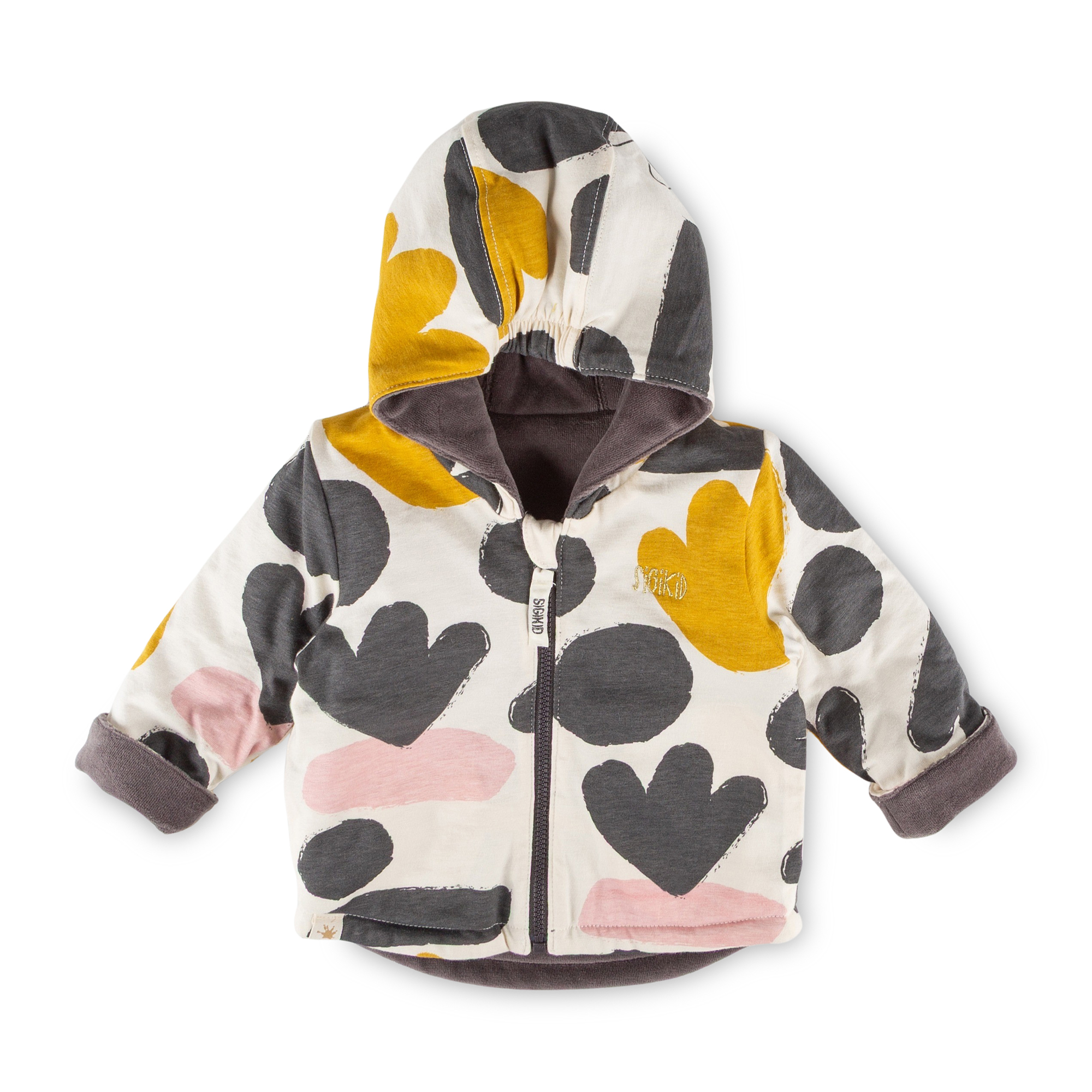 Baby Wendejacke Schneehase, wattiert