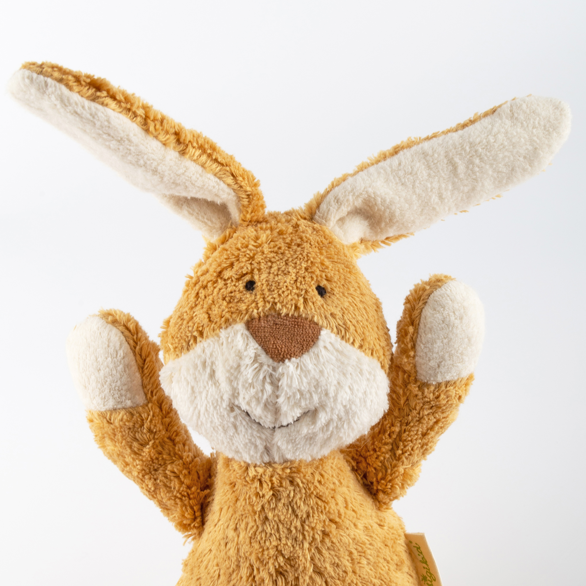 Organic soft toy bunny