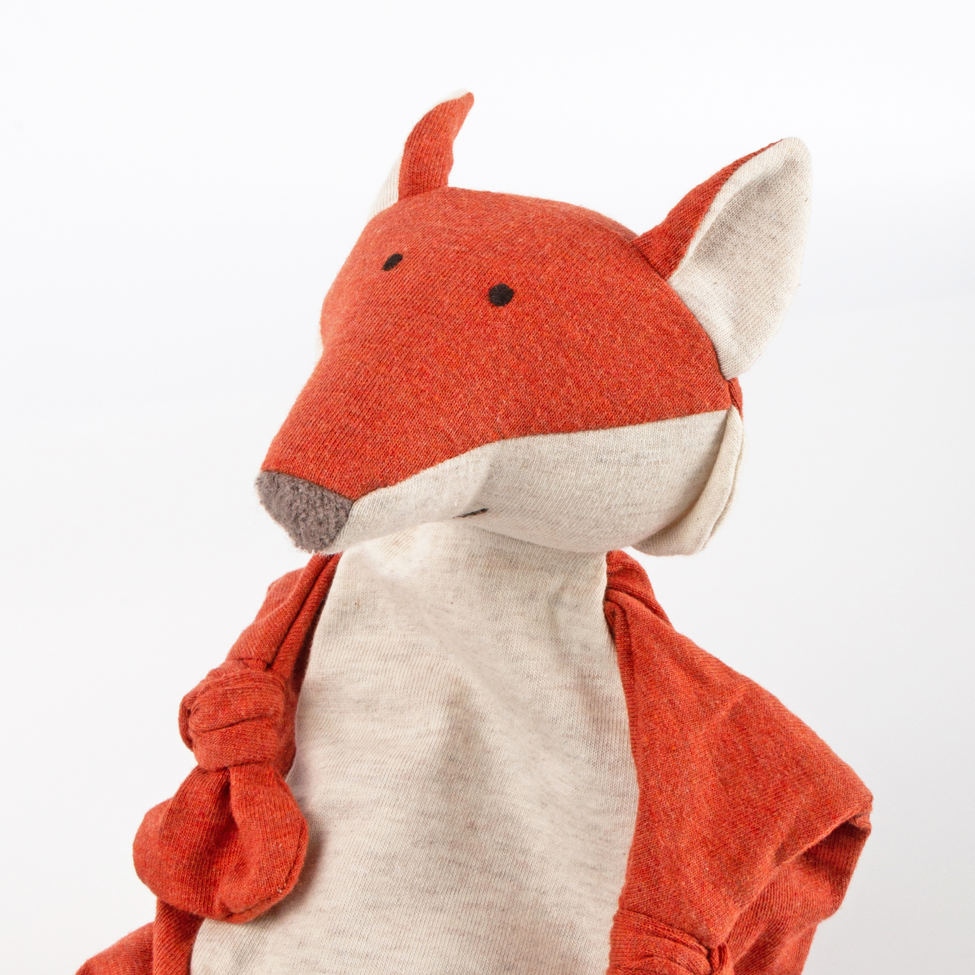 Baby lovey fox, red marl