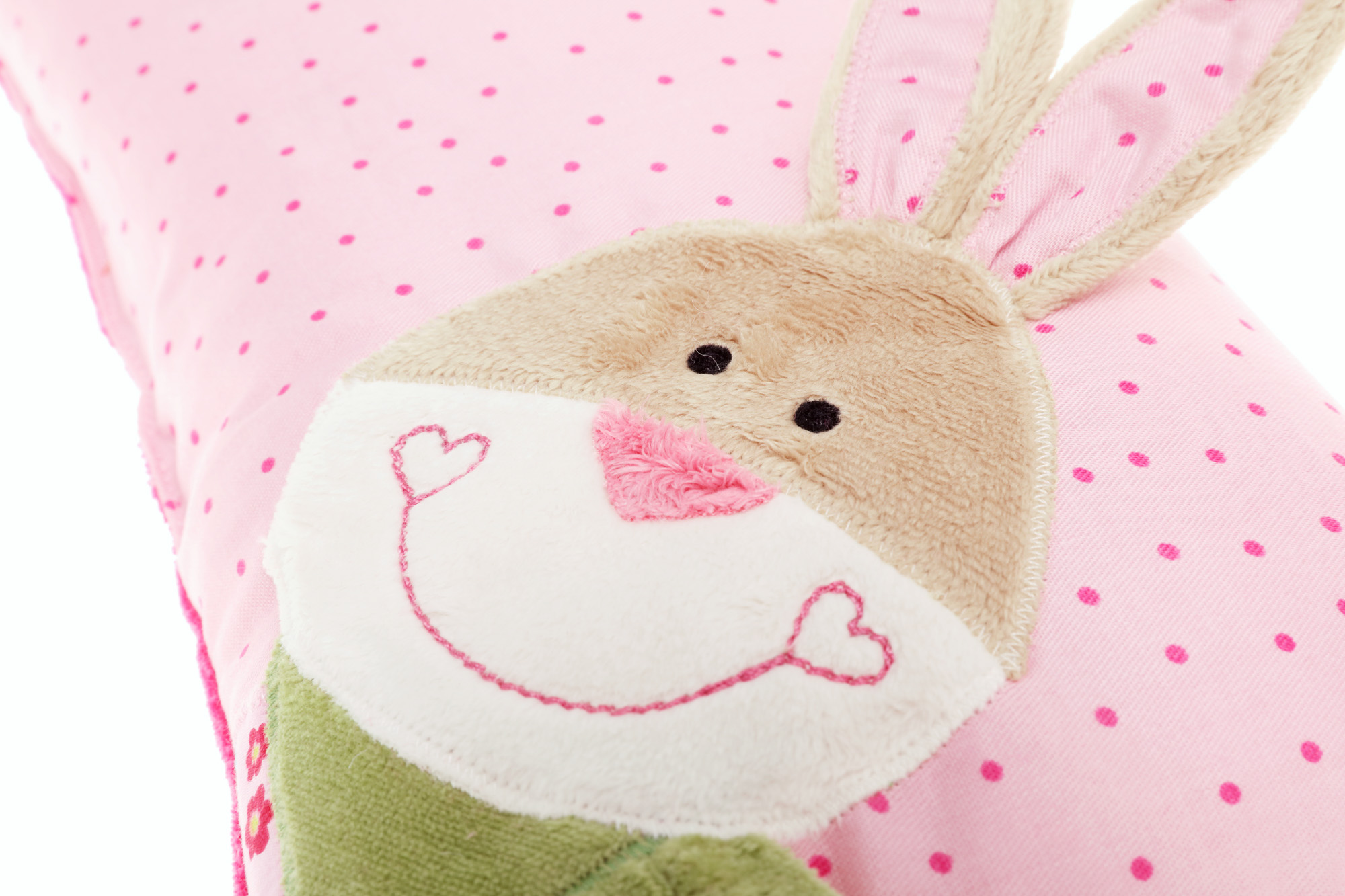 Bungee Bunny baby pillow