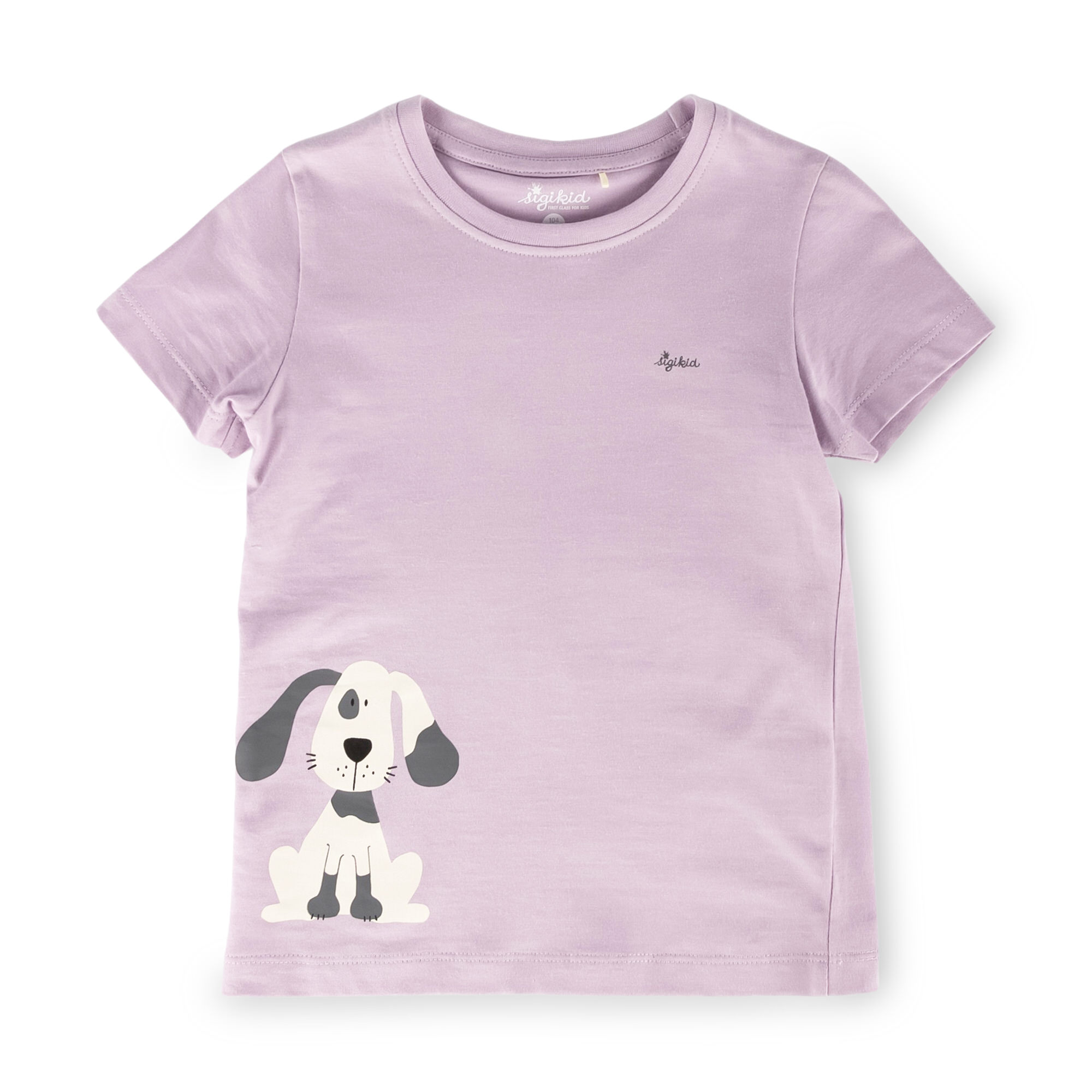 Kinder Shorty Pyjama Hund, lila