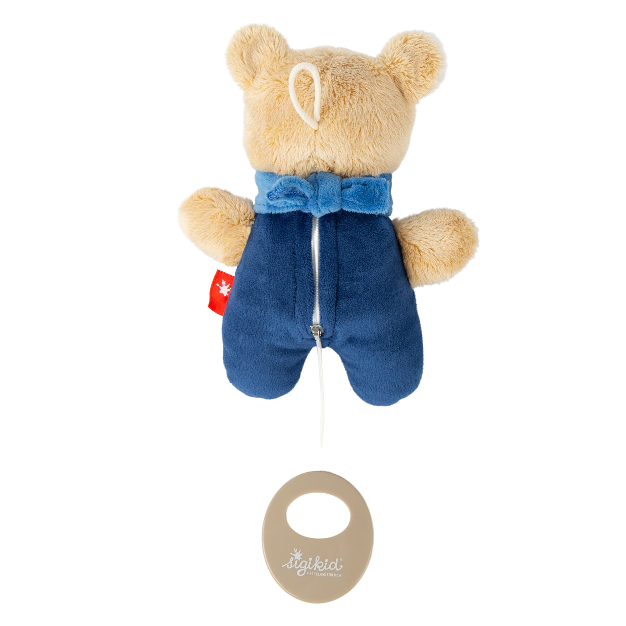 Musical mini baby plush toy bear