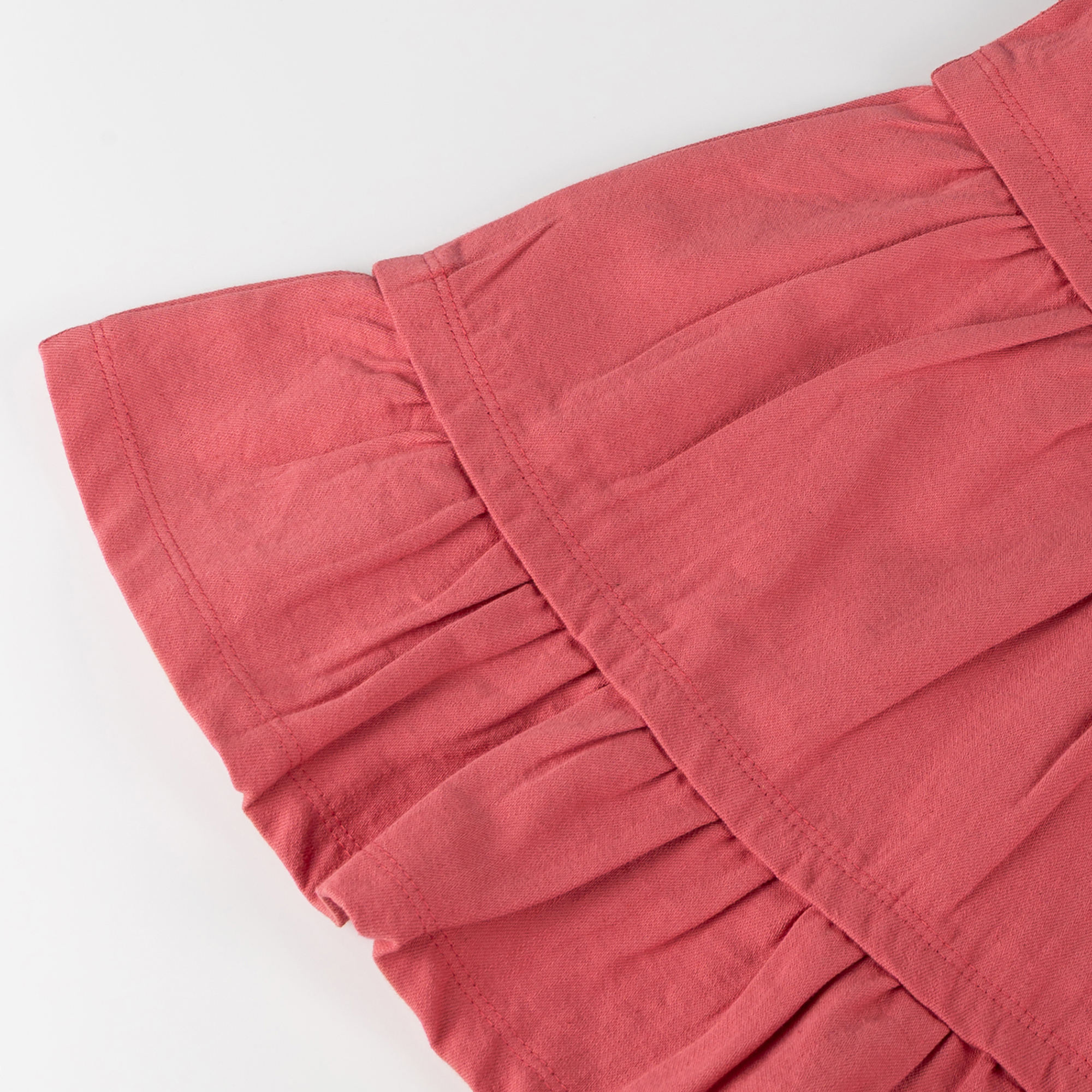 Kids' sleeveless strap flounce dress Spring Birds