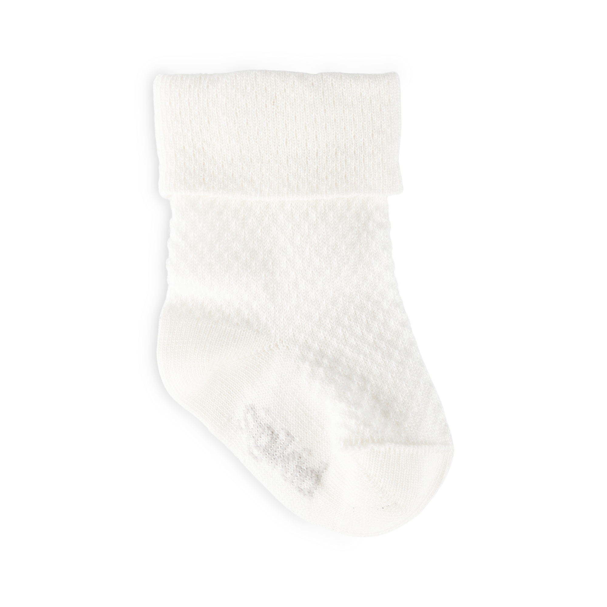 Baby Socken, naturweiß