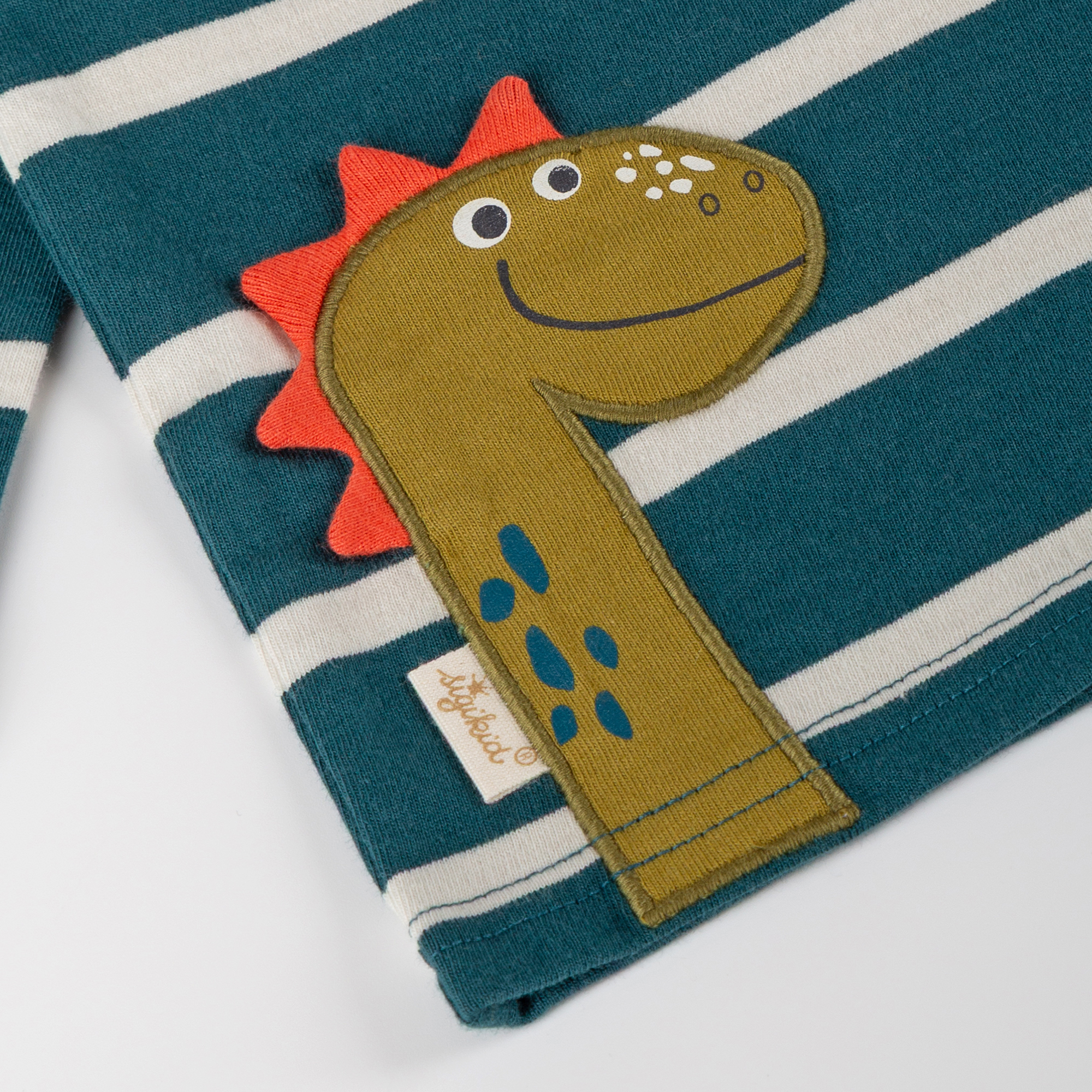 Baby long sleeve Tee striped, Dino Fun