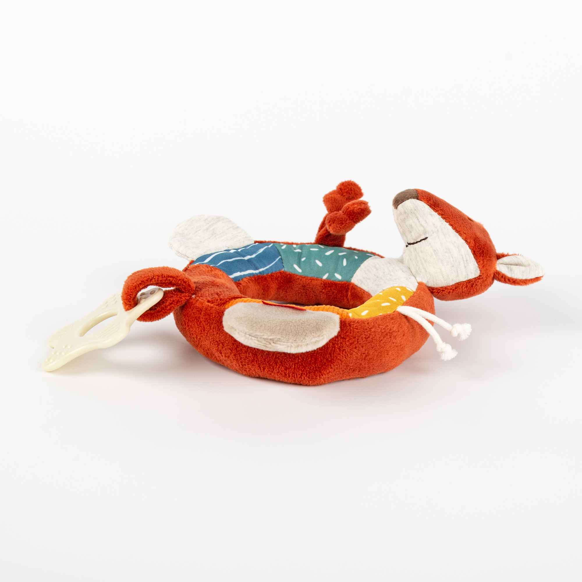 Baby soft rattle grasp toy ring fox, teether Baby soft rattle grasp toy ring fox, teether