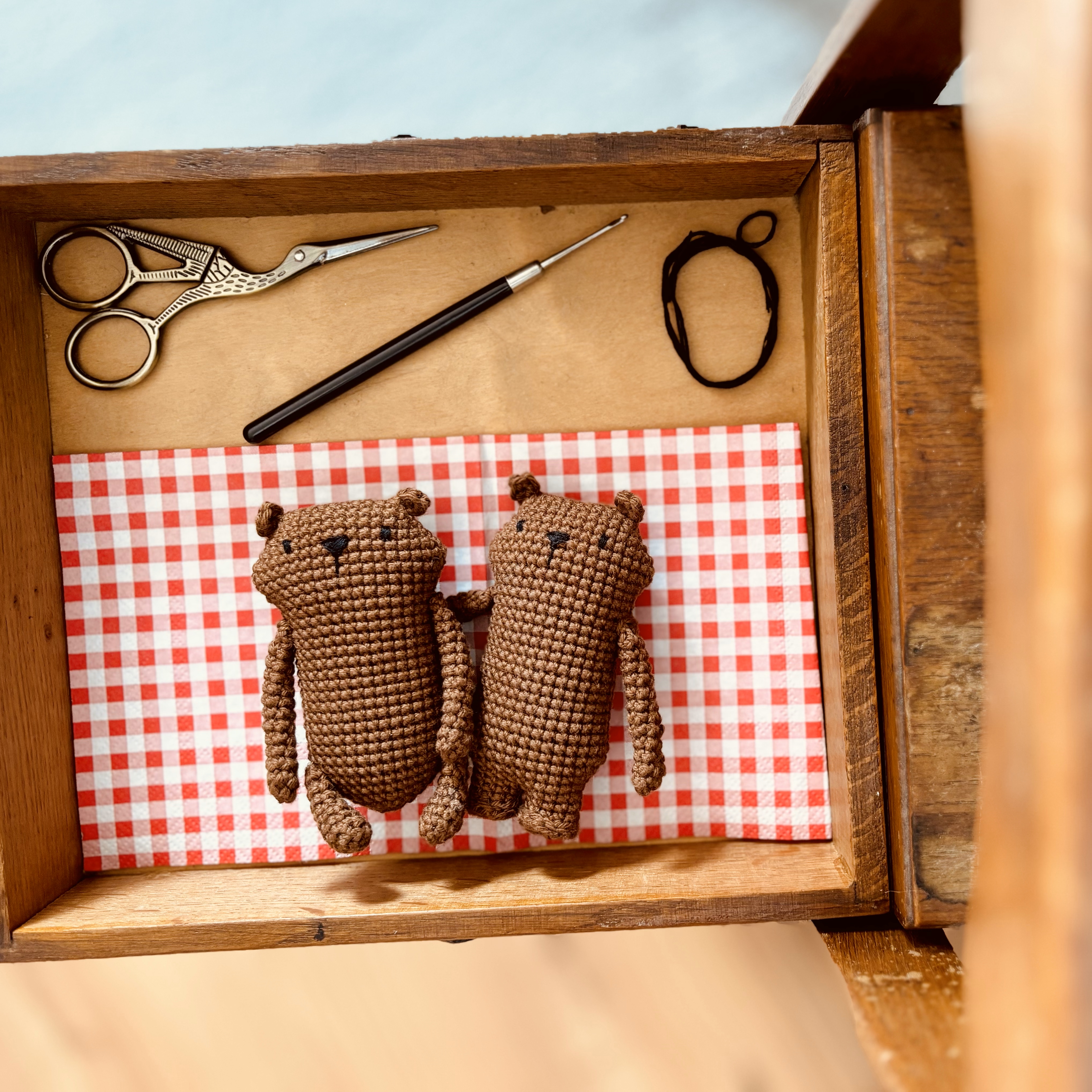 Amigurumi Crochet pattern beaverbear mini Mister O'Lui Amigurumi Crochet pattern beaverbear mini Mister O'Lui
