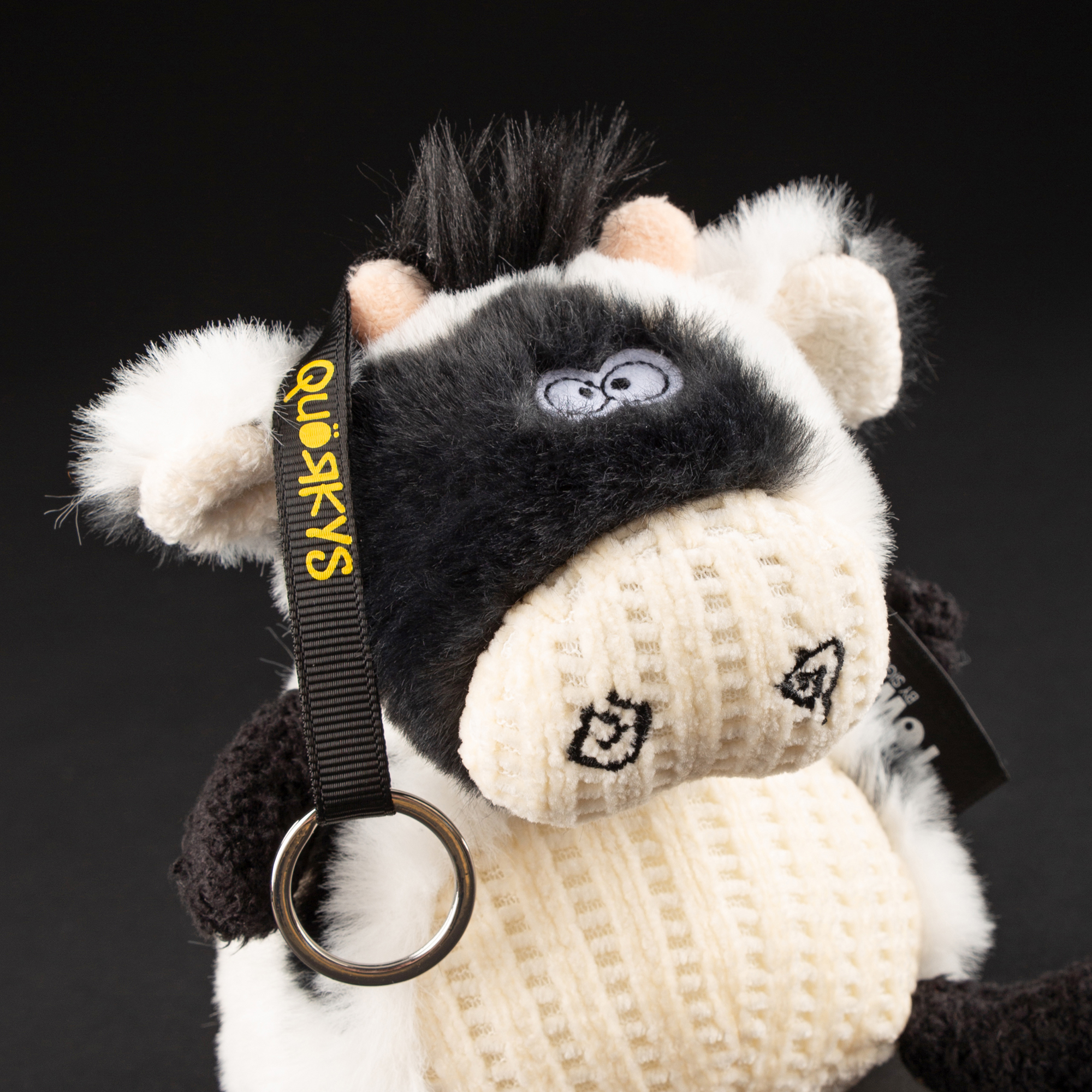 Quörky Plüsch Anhänger Chat Cow klein, BeastsTown
