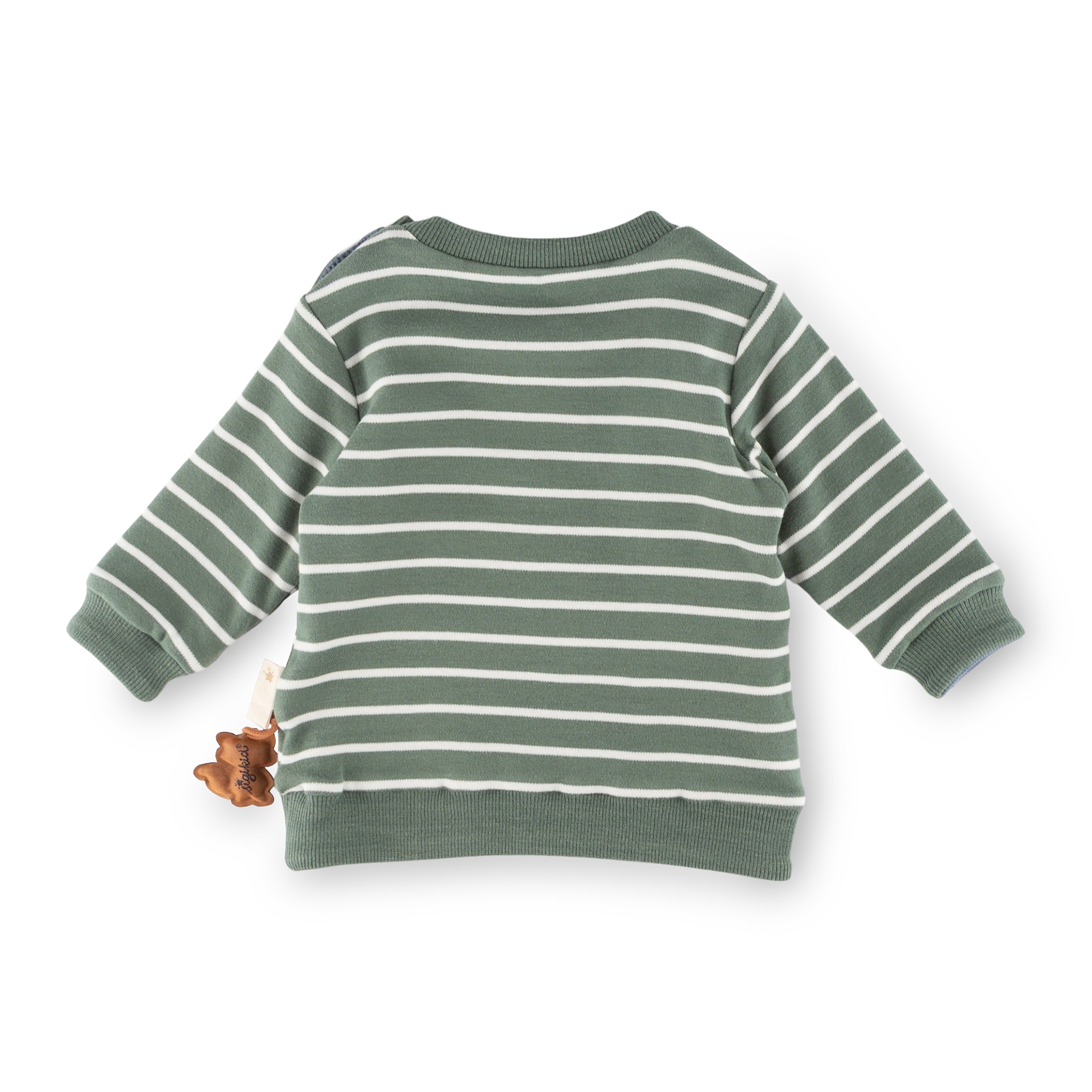 Reversible baby long-sleeve Tee, double-layered