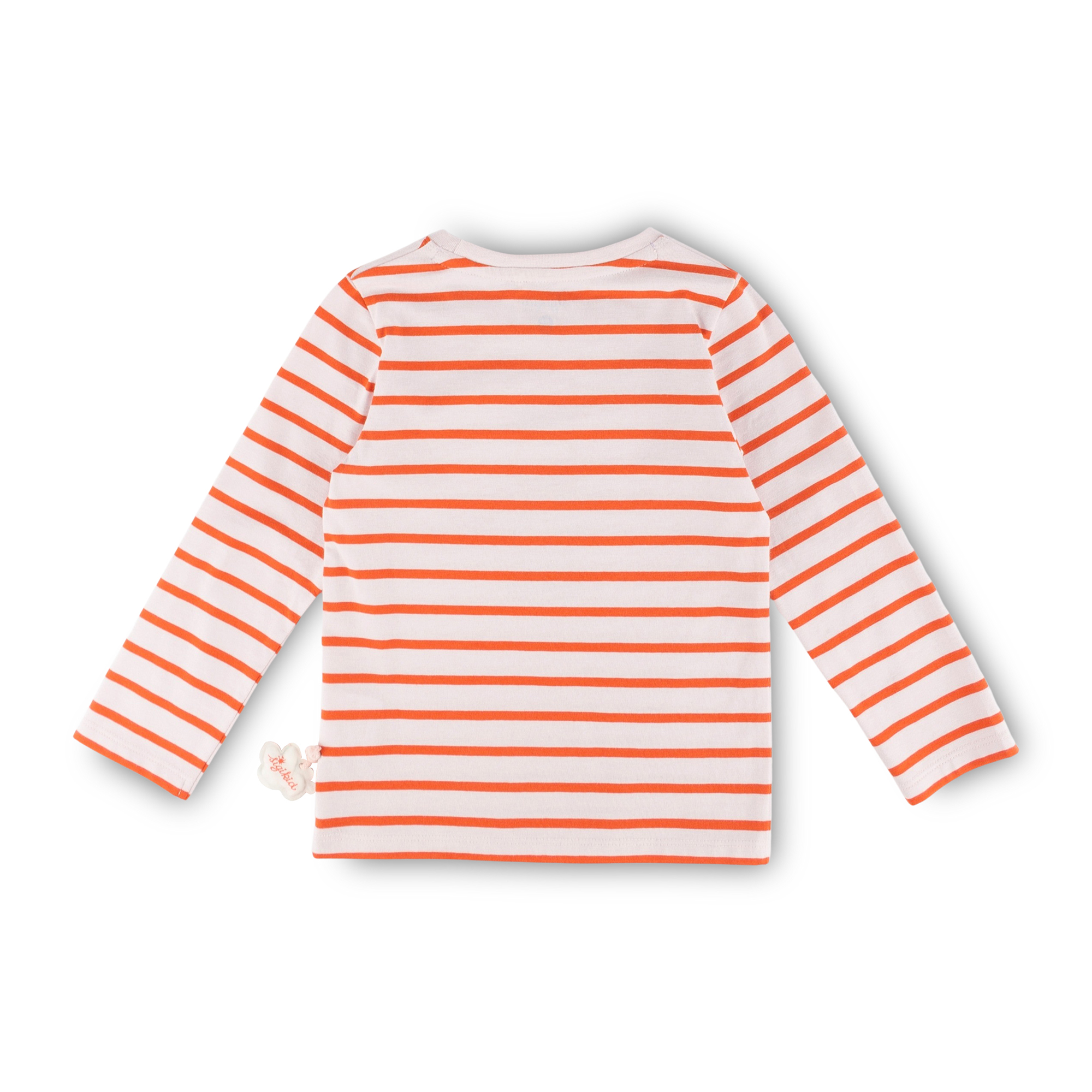 Striped children's long sleeve Tee ladybug