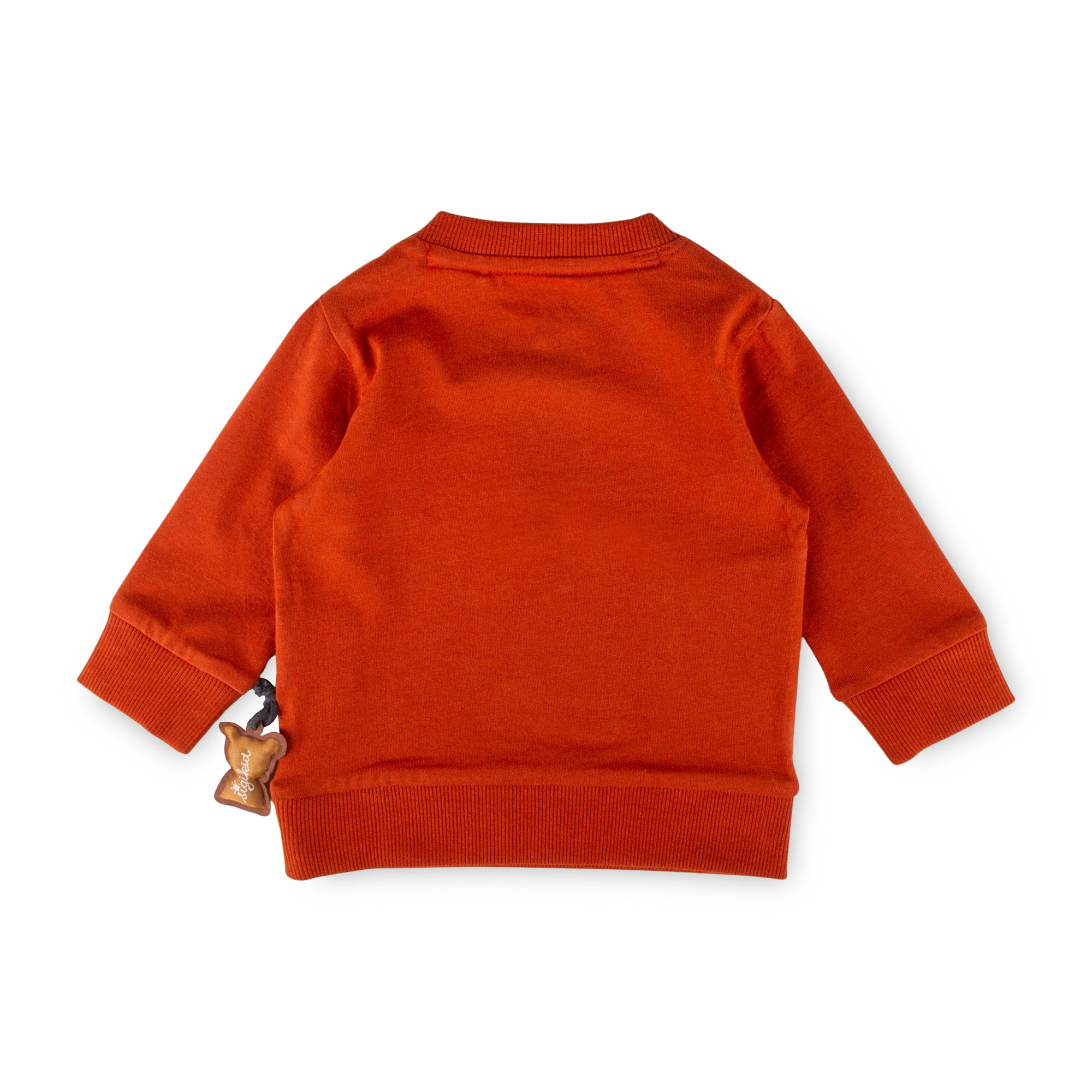 Baby Langarmshirt Winterbär, rot