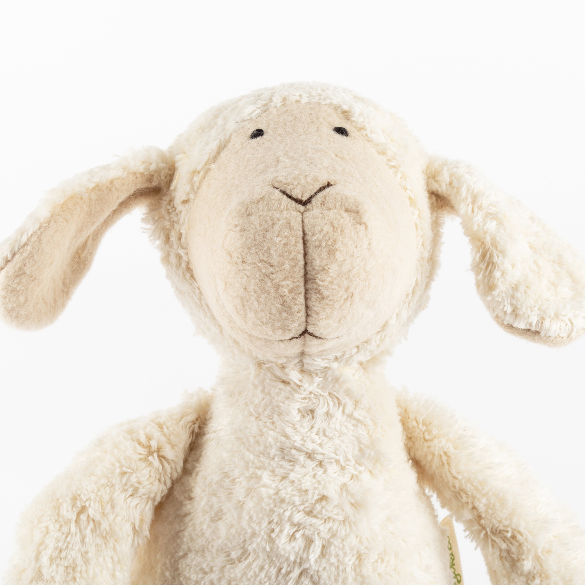 Soft toy sheep, organic cotton