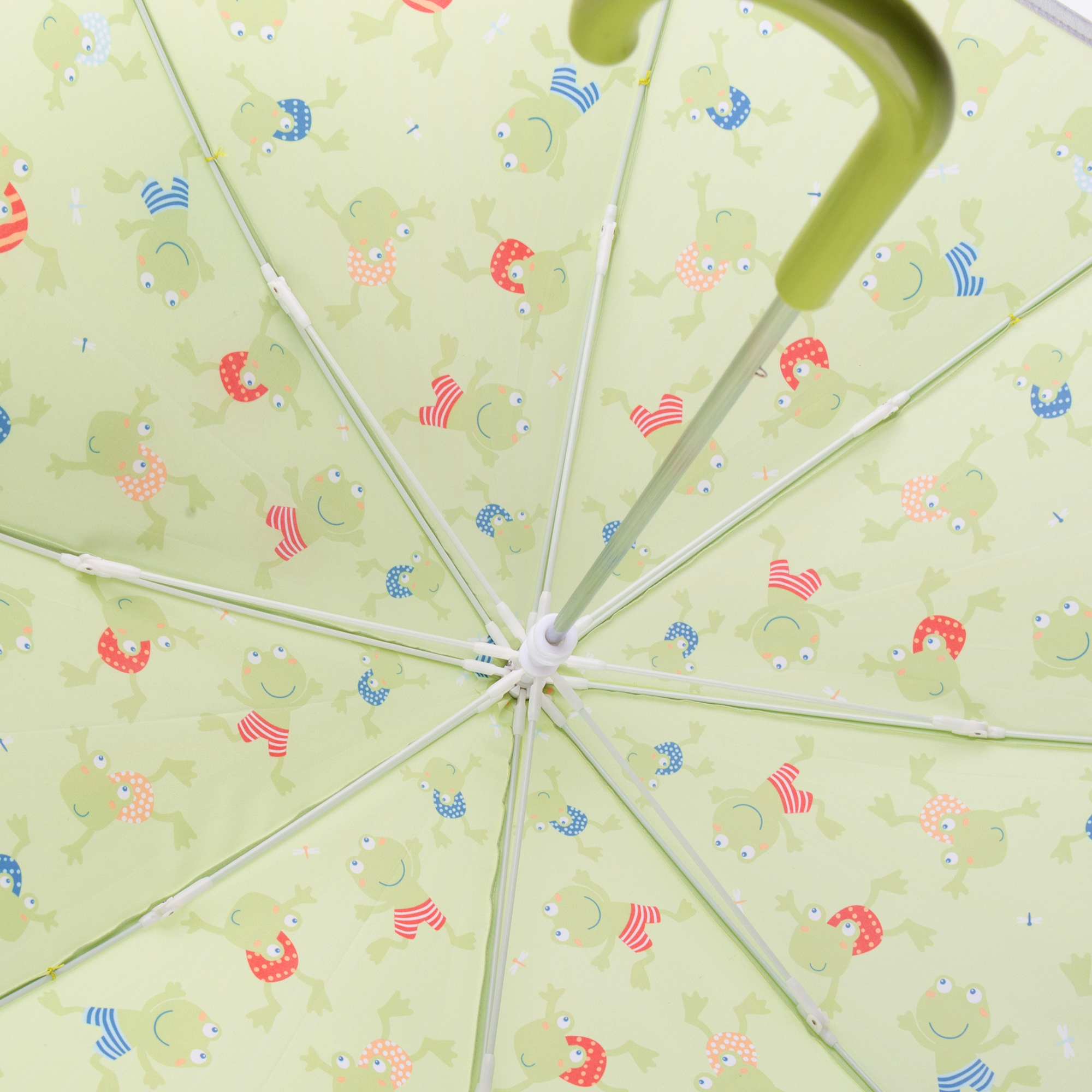 Children's umbrella frogs, reflective edge