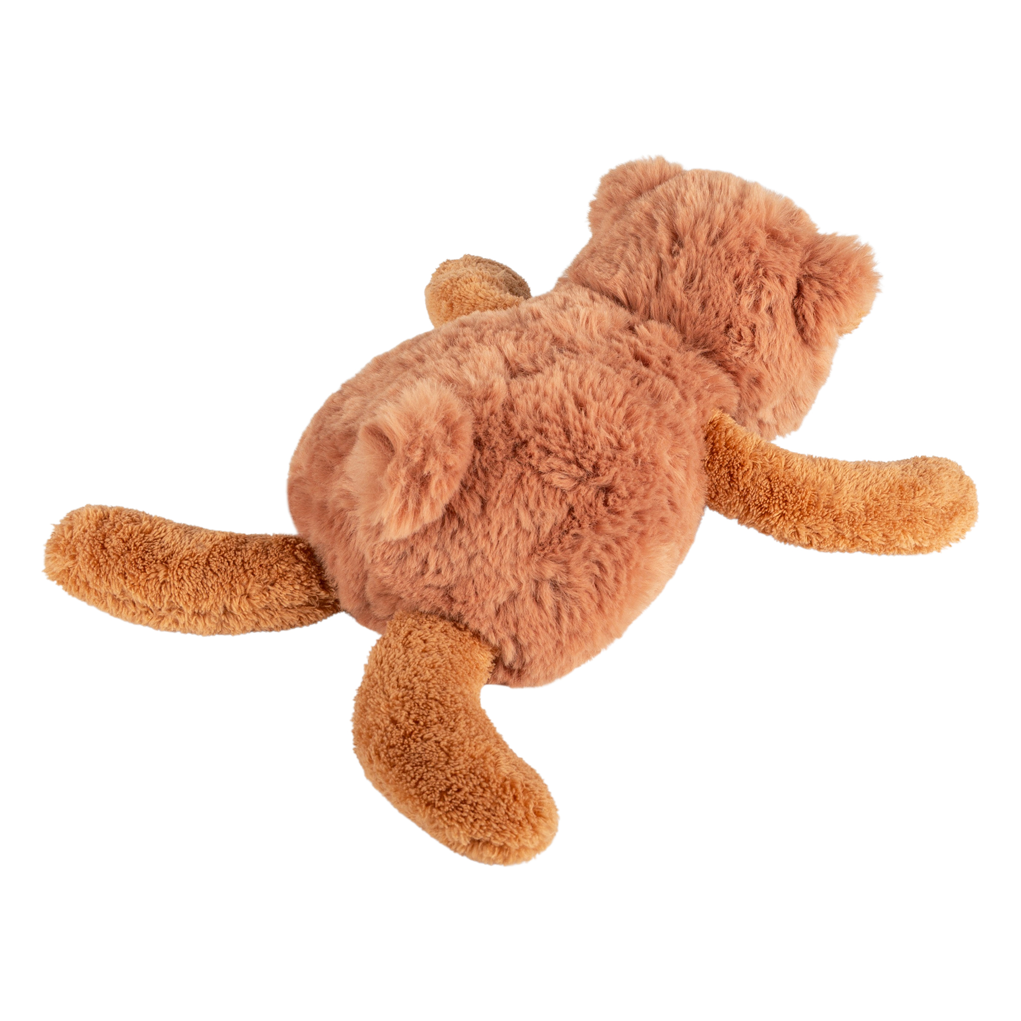 Kuscheltier Bär liegend braun, Flauscherie