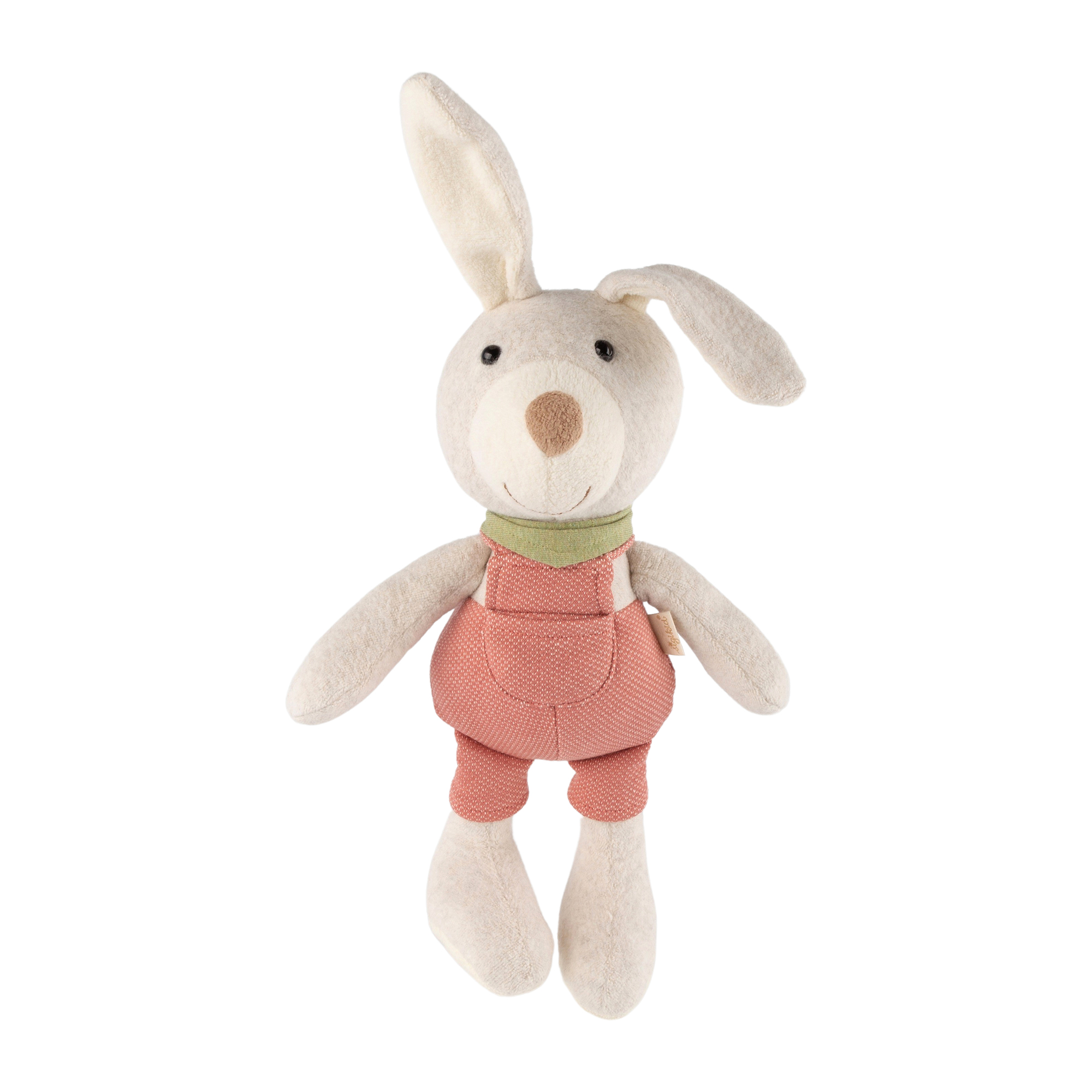 Kuscheltier Hase mit Latzhose, magohany Kuscheltier Hase mit Latzhose, magohany
