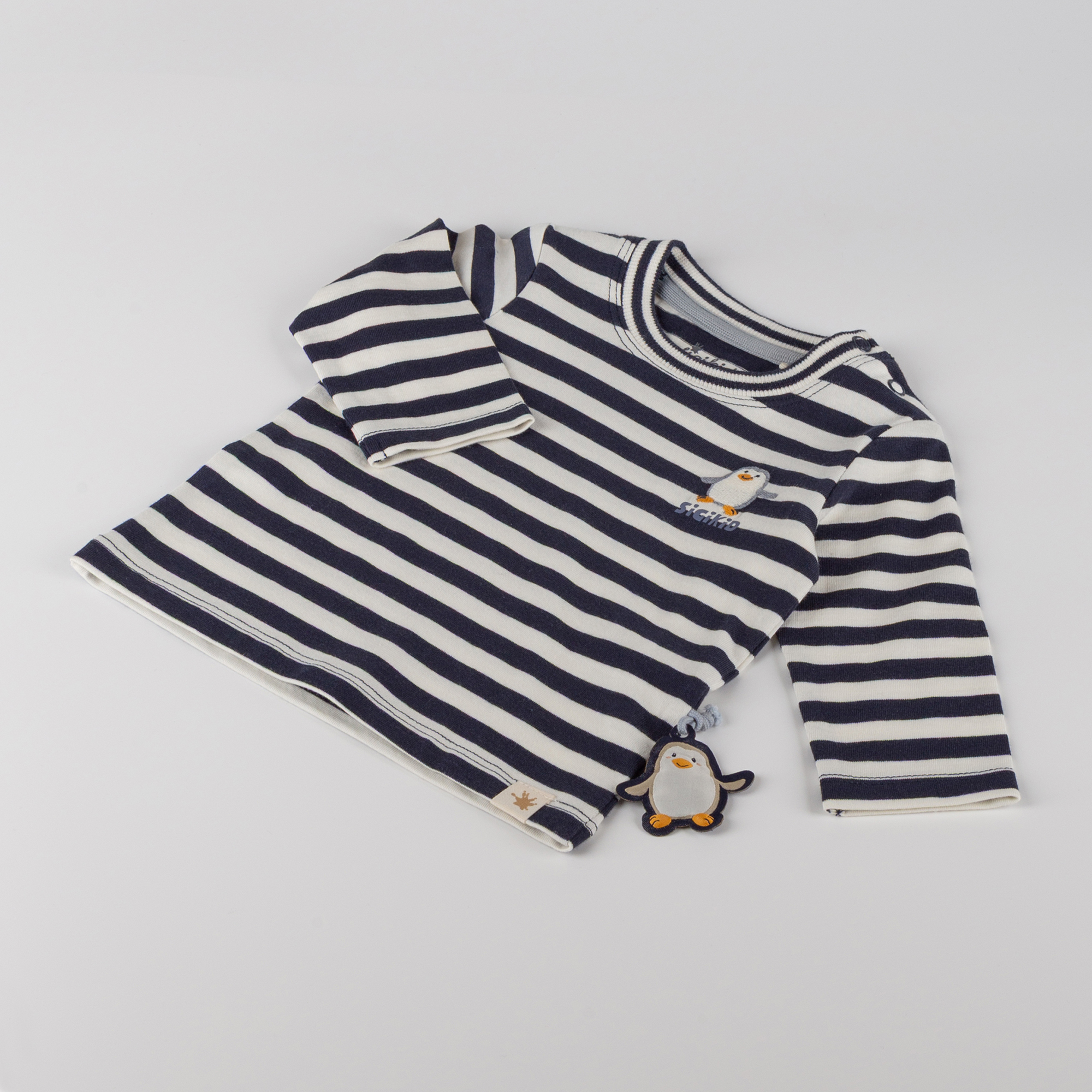 Baby long sleeve Tee Penguin, Polar Friends