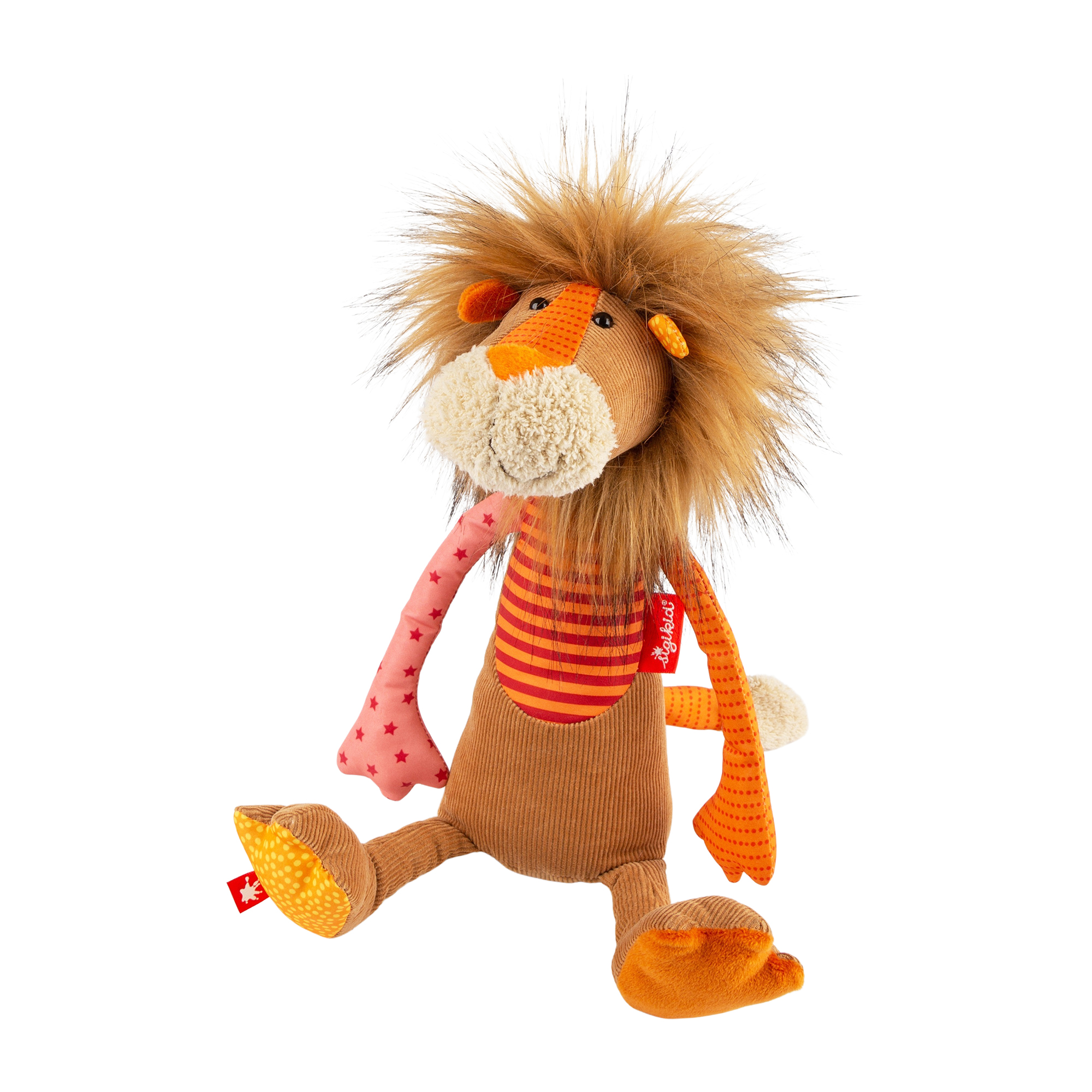 Soft toy lion, Patchwork Sweety Soft toy lion, Patchwork Sweety