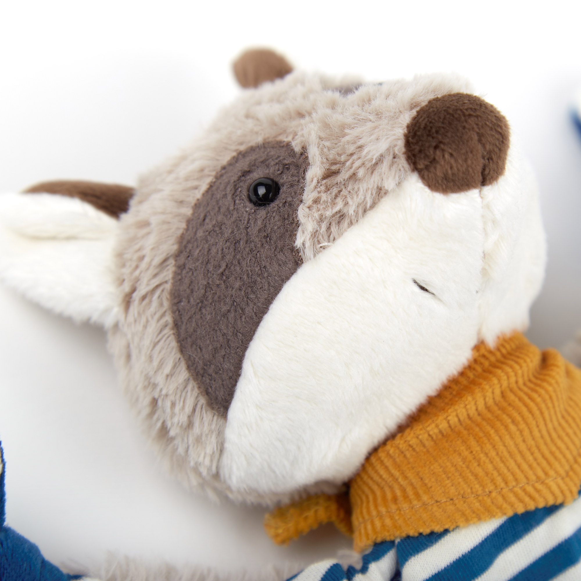 Baby blankie racoon, blue Baby blankie racoon, blue