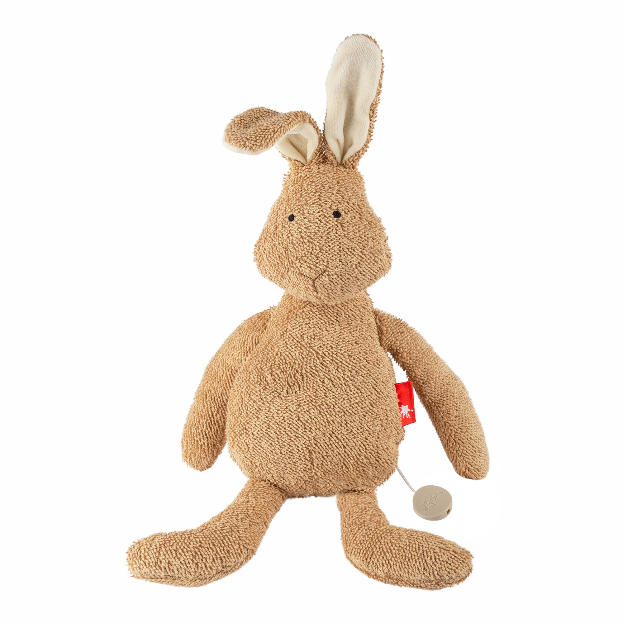 Mom's musical bunny Mamilodie for pregnancy, brown