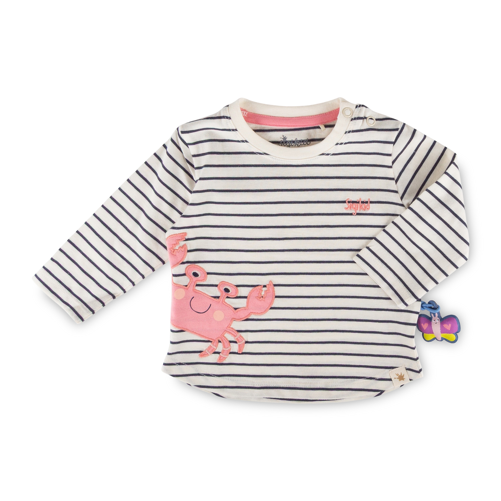 Baby Langarmshirt Krabbe, Summer Vibes