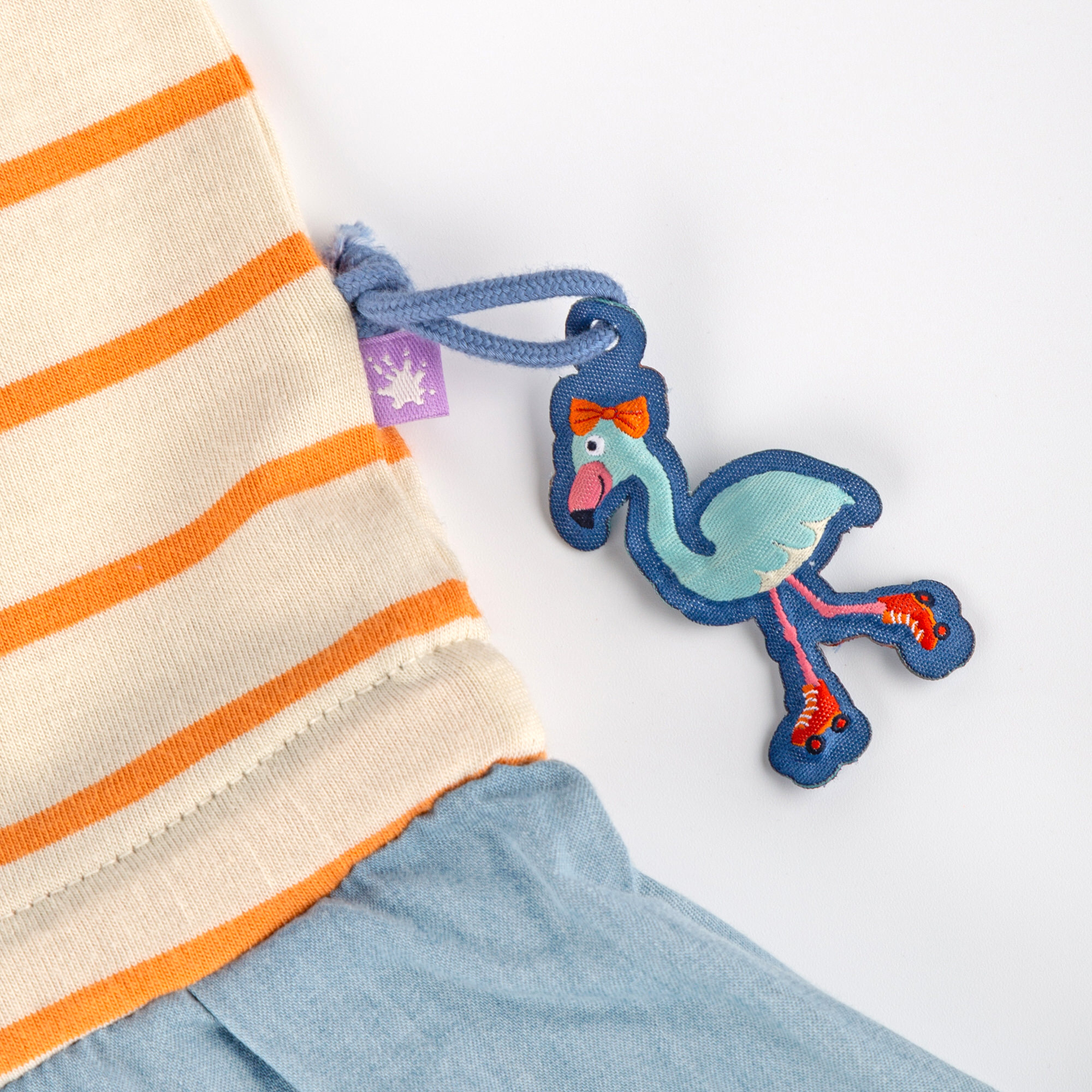 Kinder Ringelkleid Wild Flamingo Kinder Ringelkleid Wild Flamingo