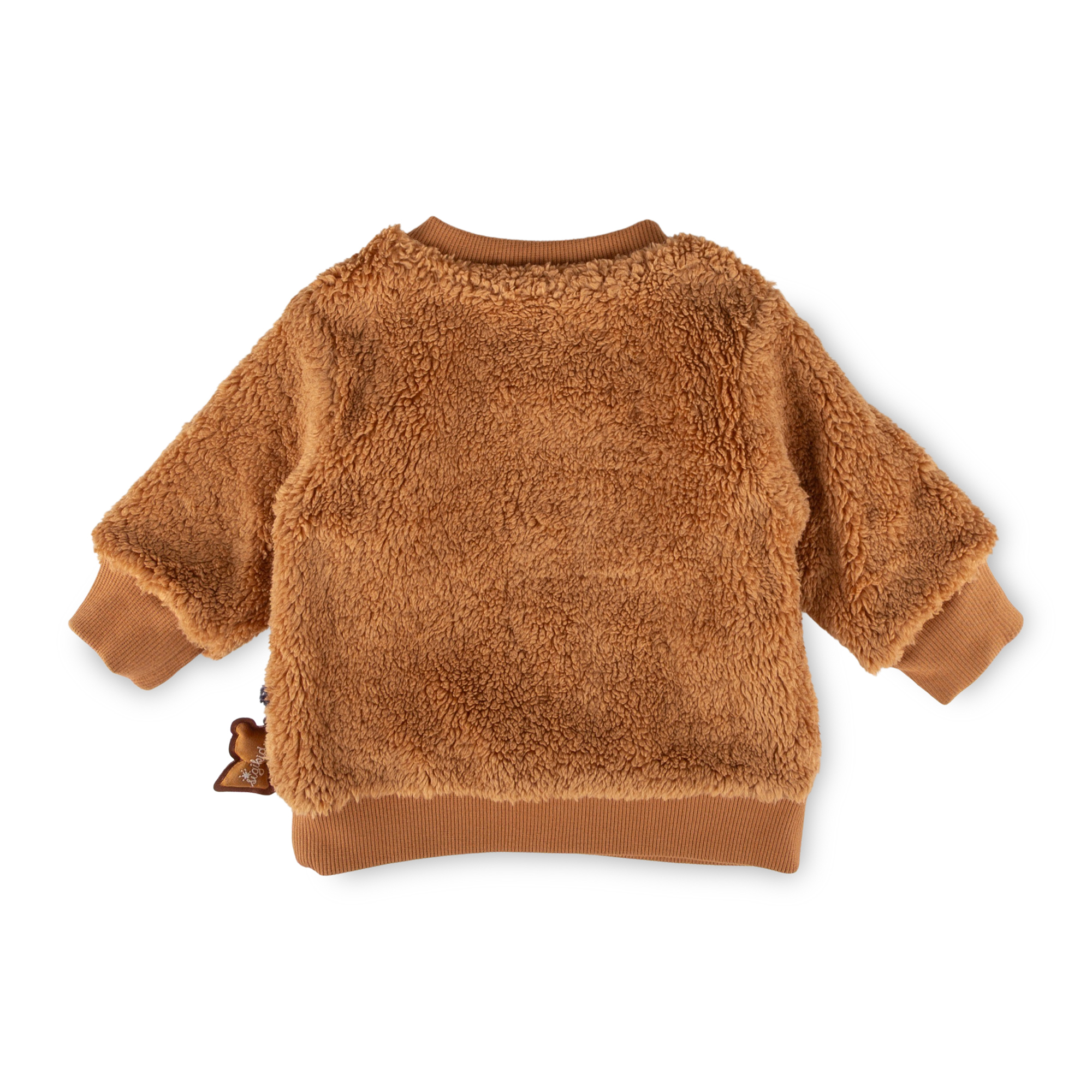 Baby Sherpa Fleece Pullover gefüttert Winterbär, braun