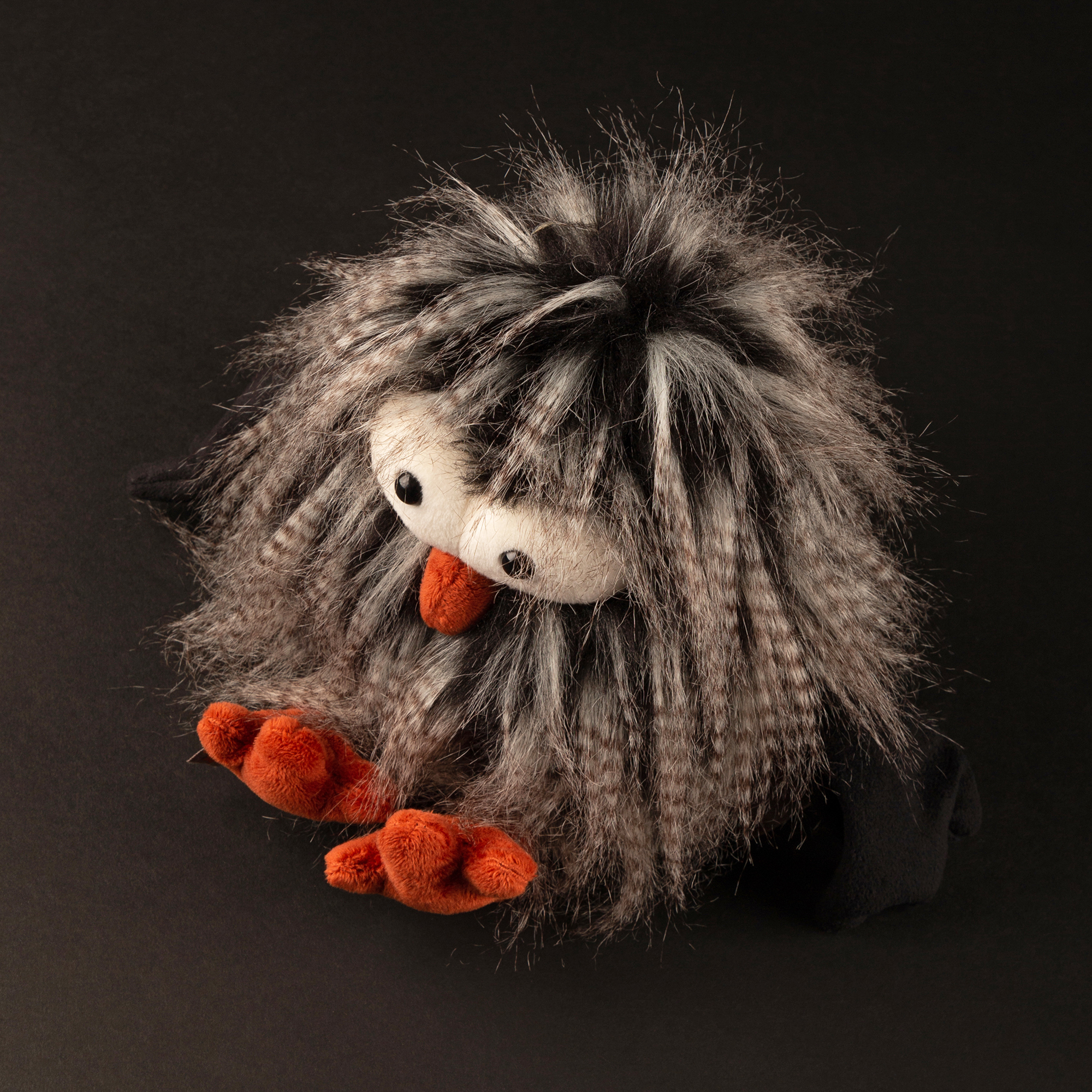 Plush bird Bowl Owl, Kikeriki Plush bird Bowl Owl, Kikeriki