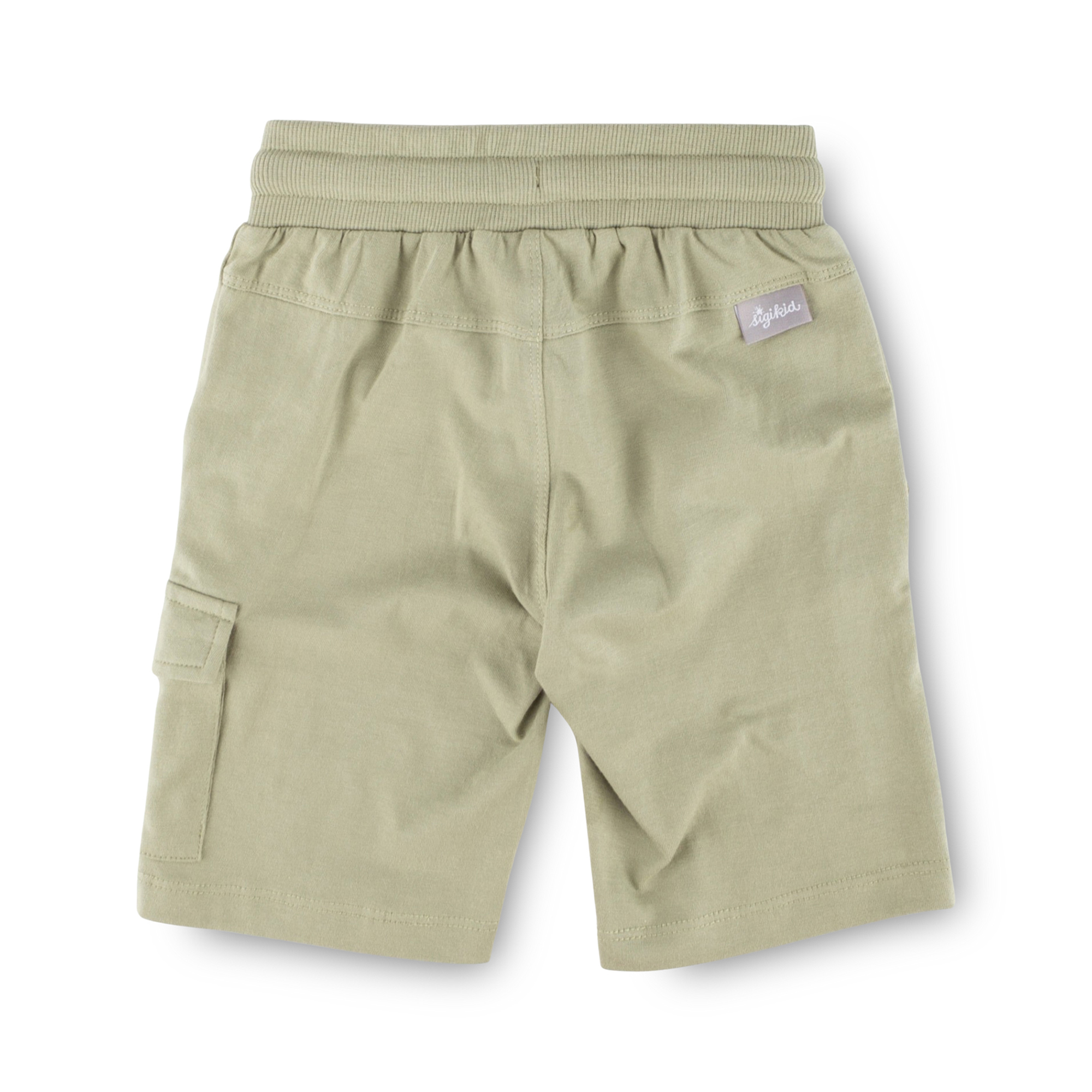 Boys' jersey bermuda shorts reed green, Happy Crocodile Boys' jersey bermuda shorts reed green, Happy Crocodile