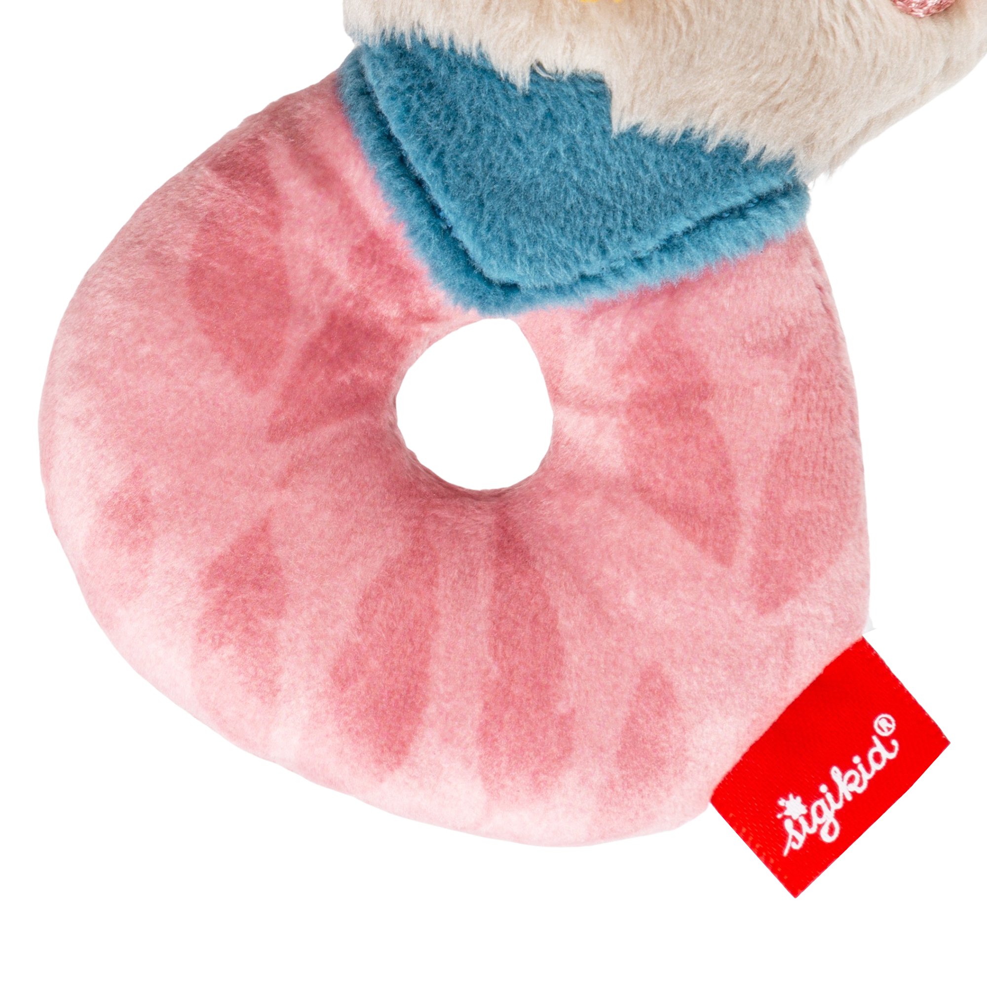 Baby rattle grasp soft toy owl, Wolly Wood