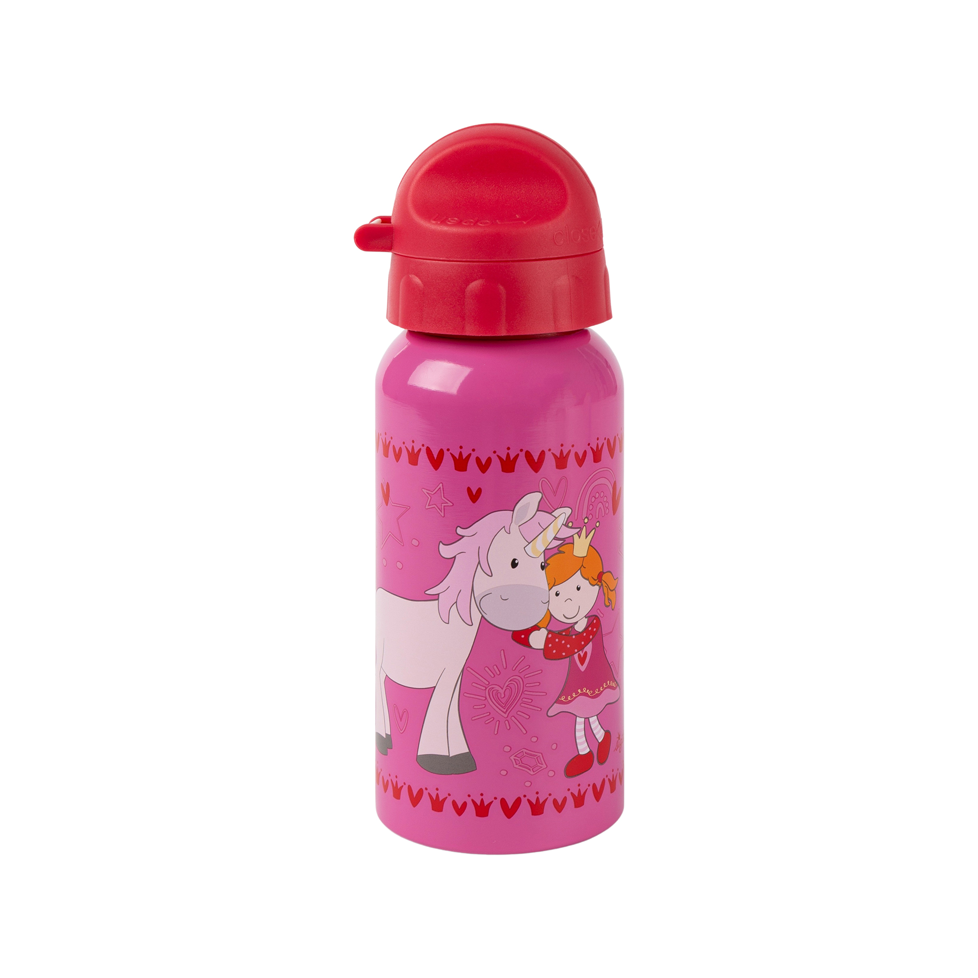 Children's stainless steel bottle 400 0 ml & lunch box pinky queeny Children's stainless steel bottle 400 0 ml & lunch box pinky queeny