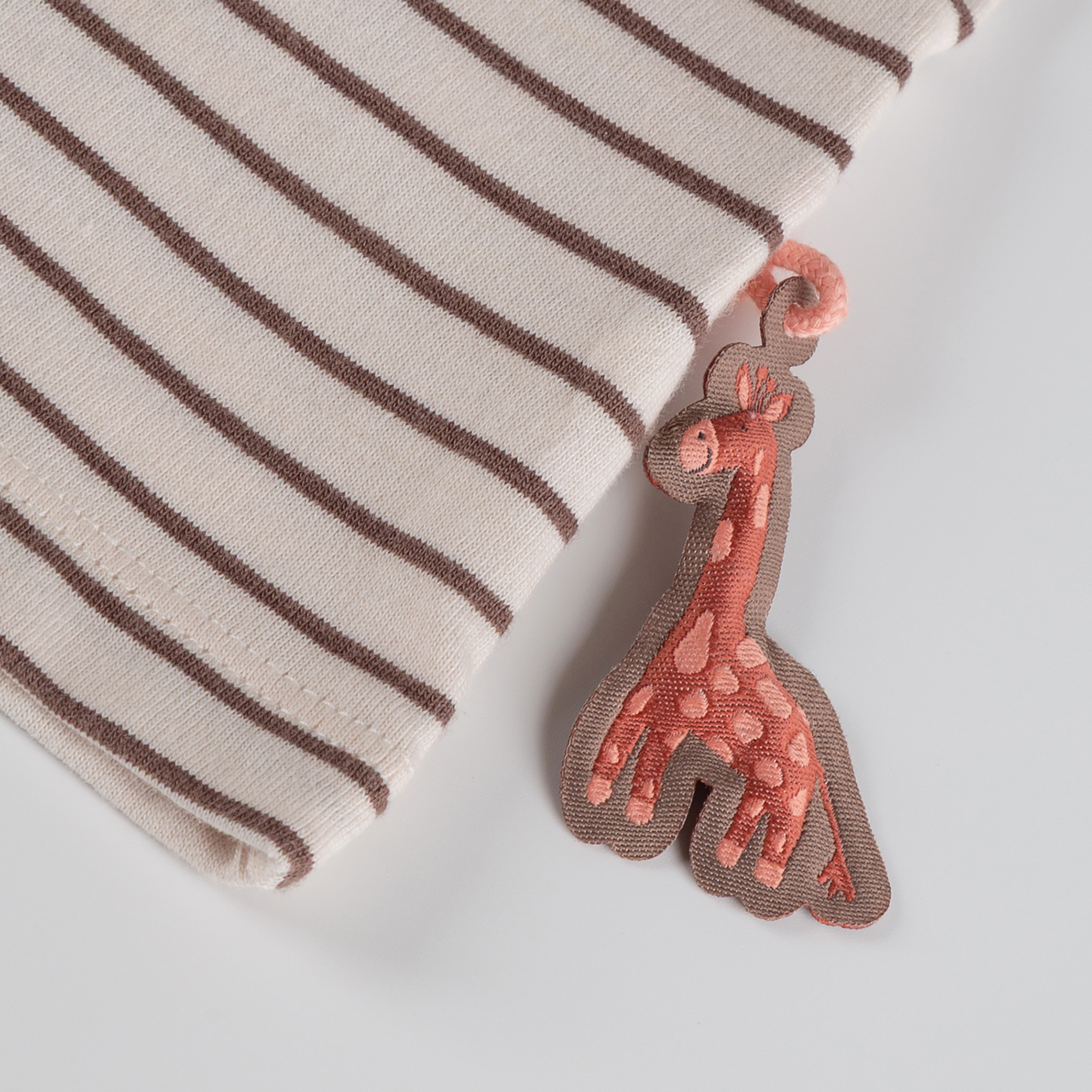 Striped baby long sleeve Tee, Savanne