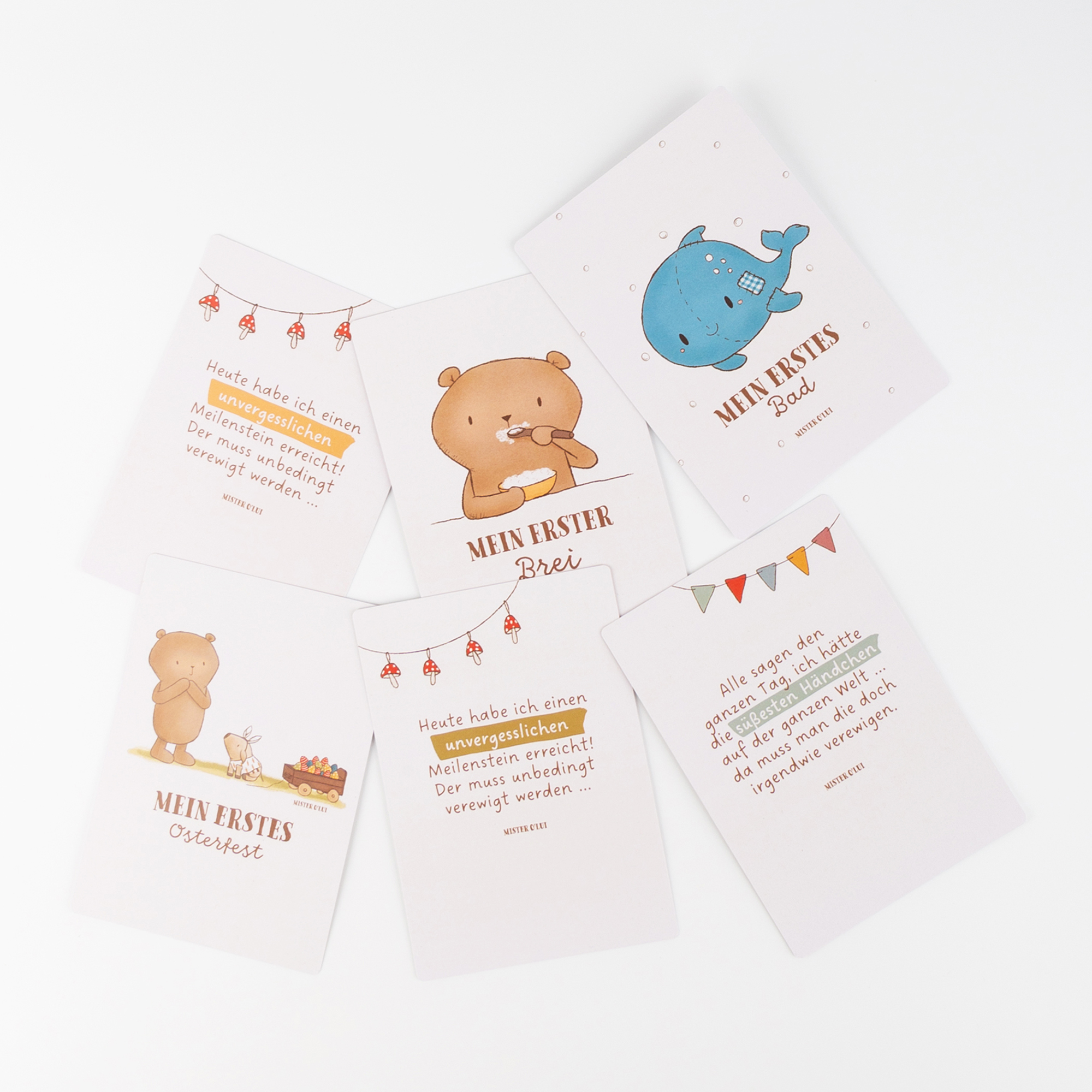 Schmuckdose mit 30 Meilensteinkarten Mister O'Lui Schmuckdose mit 30 Meilensteinkarten Mister O'Lui