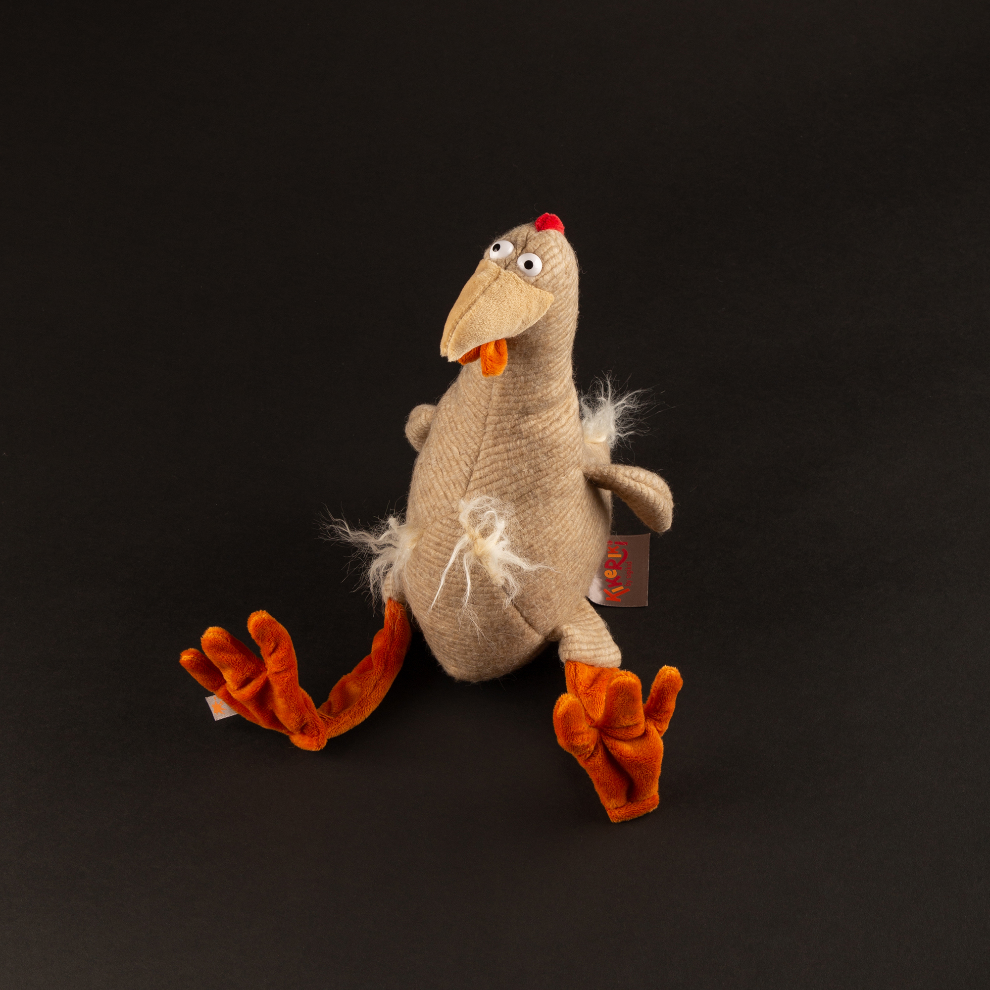 Plush toy Lost Chicken, Kikeriki Plush toy Lost Chicken, Kikeriki