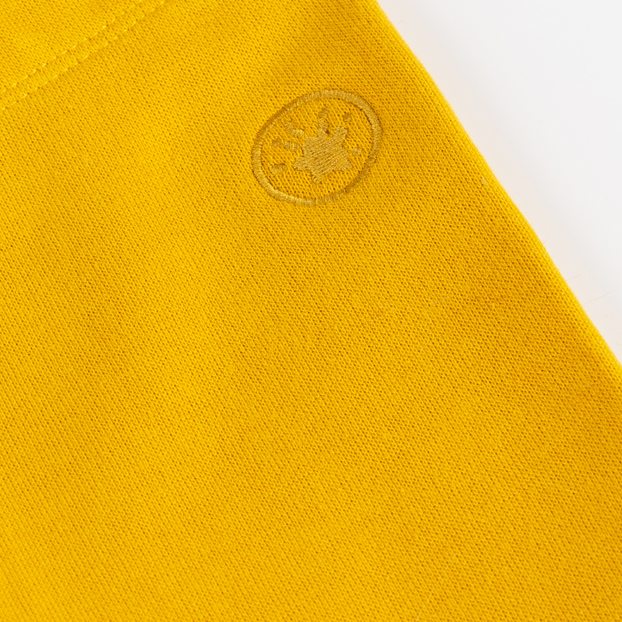 Children's rib knit leggings yellow, Snow Bunny