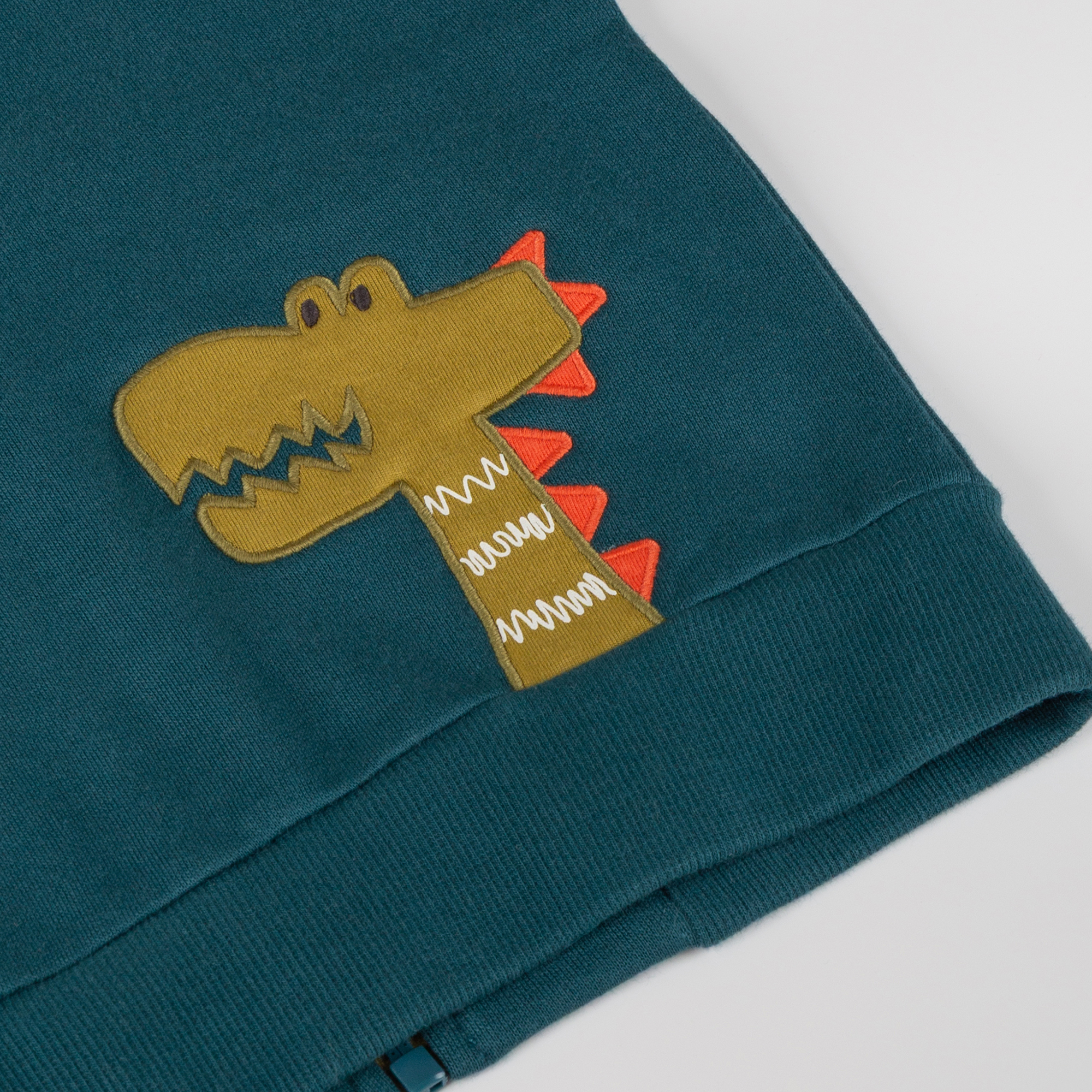 Children's sweat jacket, dino on the back, Dino Fun