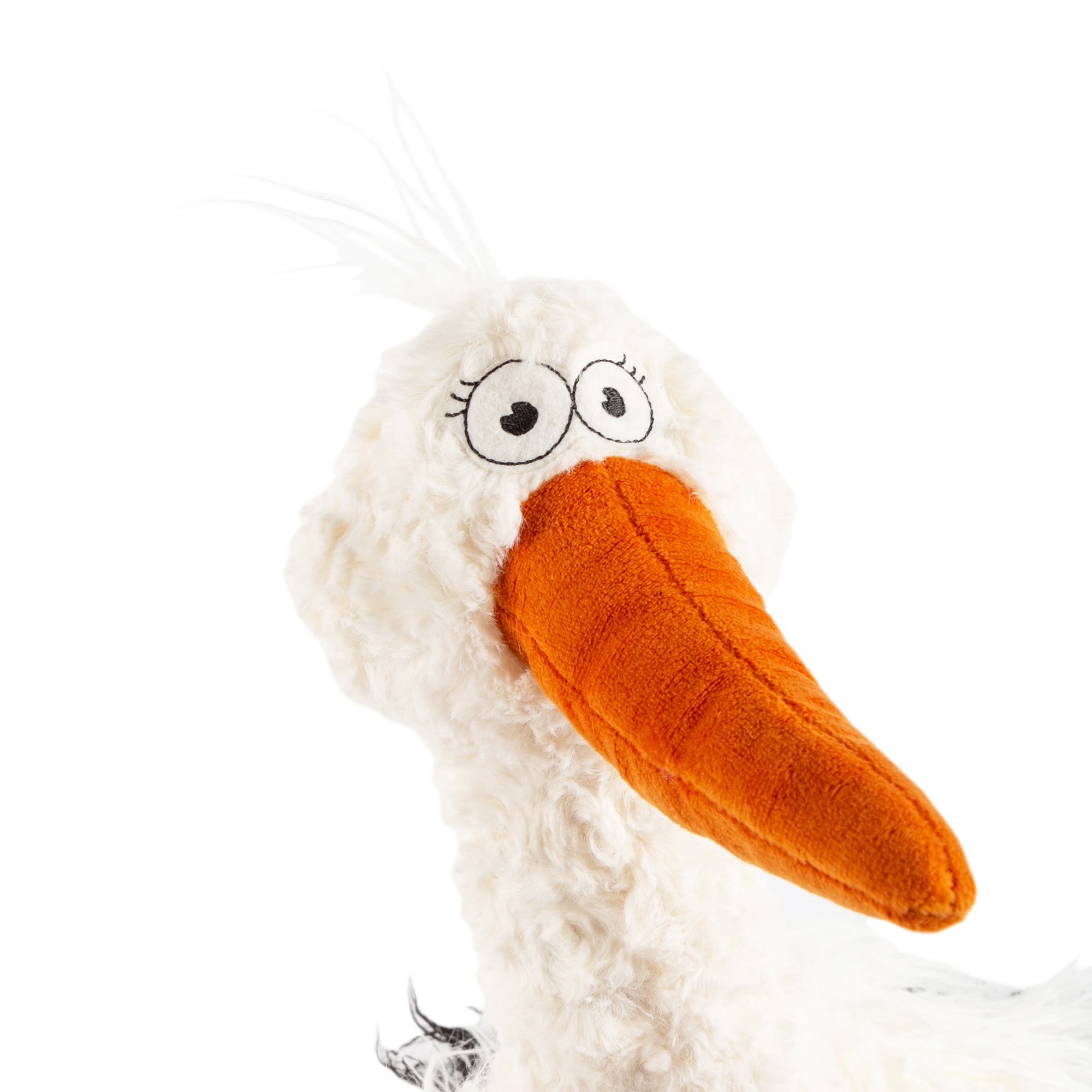 Plush stork Happy Betty, Kikeriki