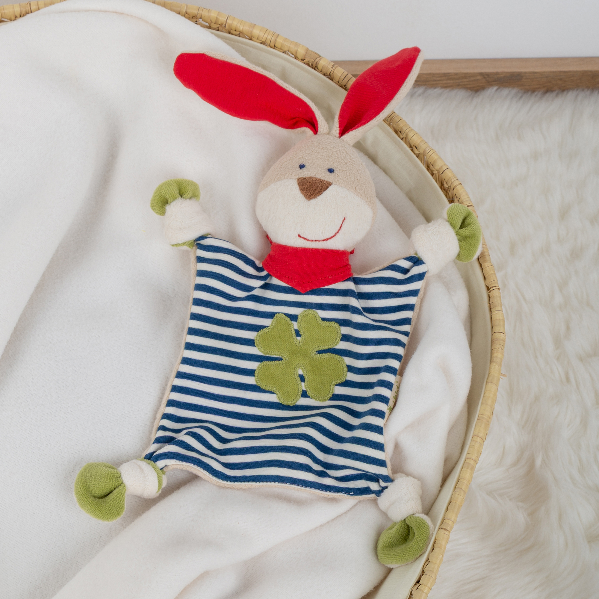 Comforter blankie bunny, organic