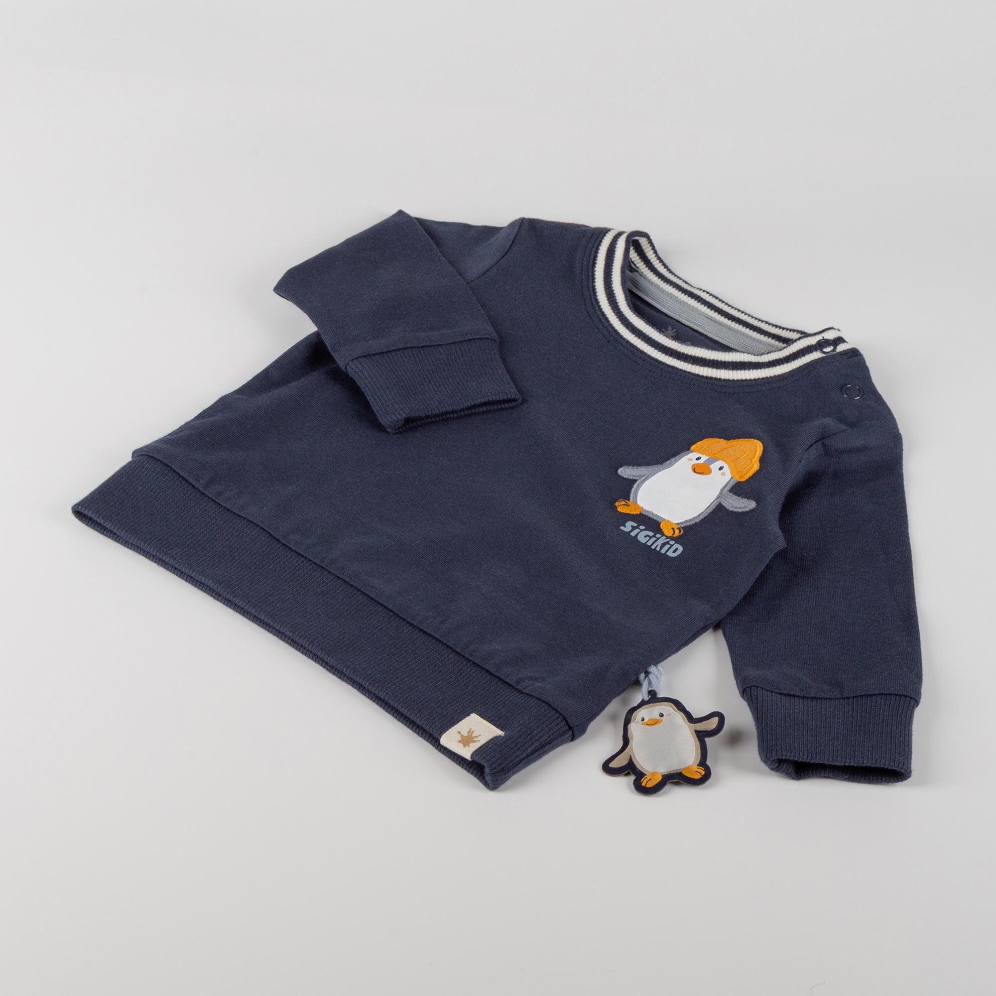 Baby Tee Polar Friends, long sleeve & waist cuff