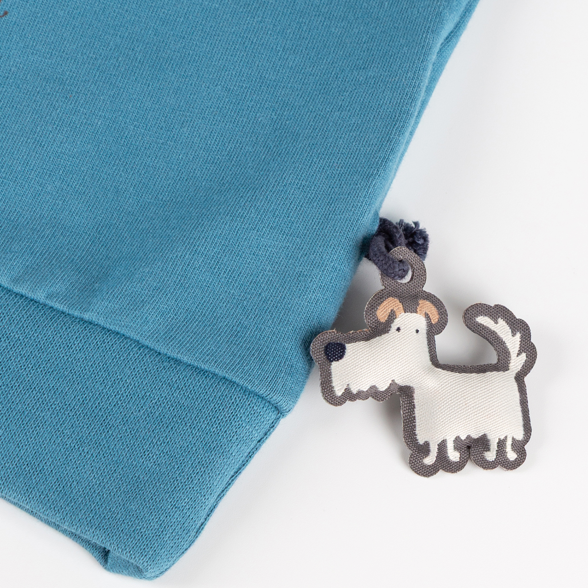Children's long sleeve Tee bear, ribbed cuffs