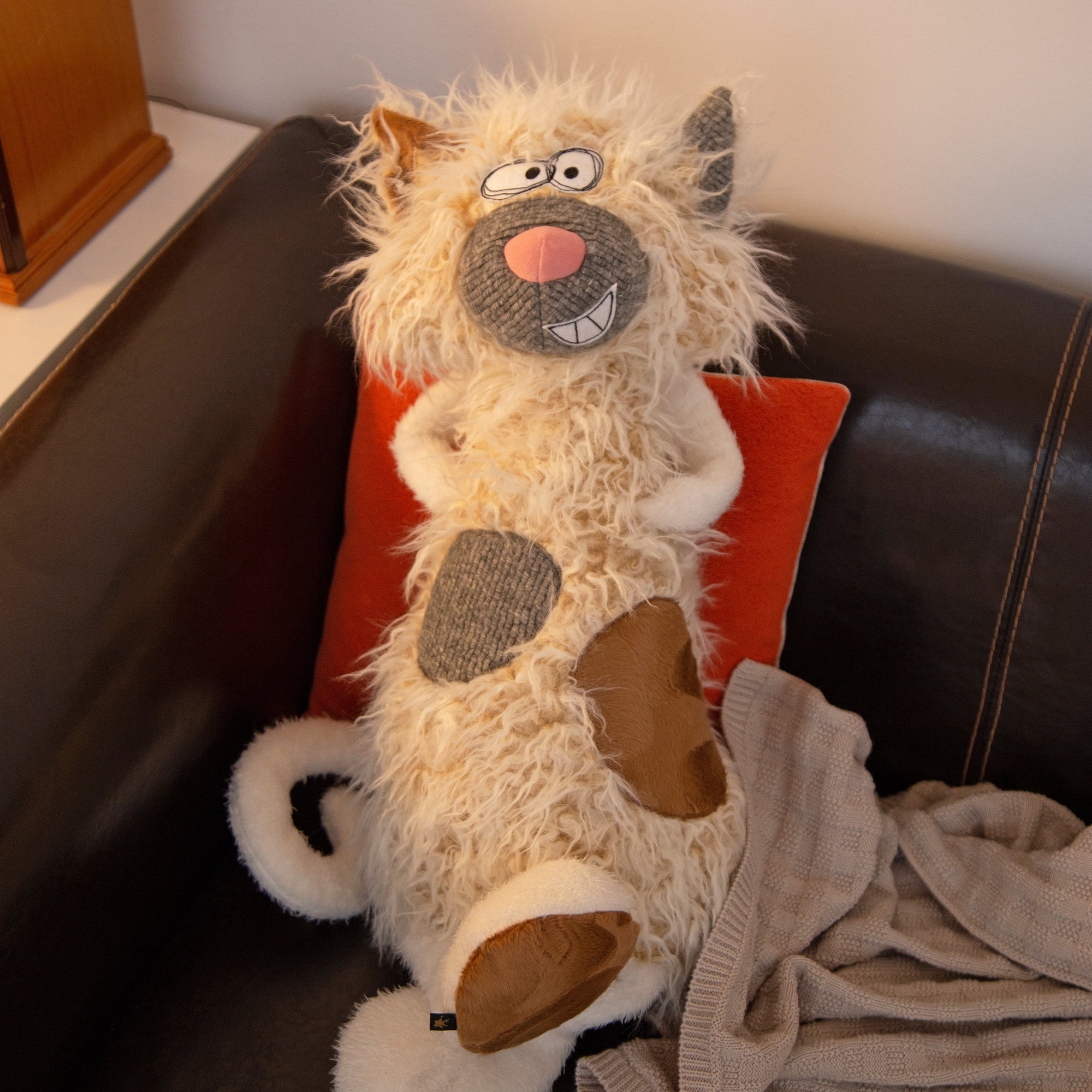 Kuscheltier Katze Kiez Miez XXL, Beaststown Kuscheltier Katze Kiez Miez XXL, Beaststown