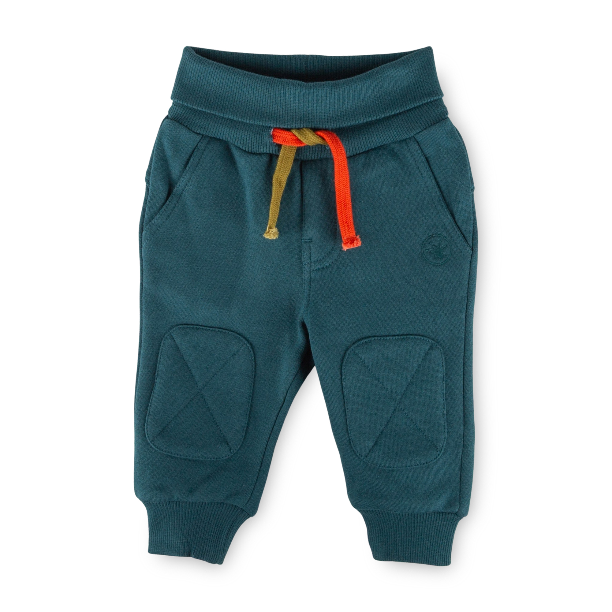 Baby sweat pants with knee patches, Dino Fun